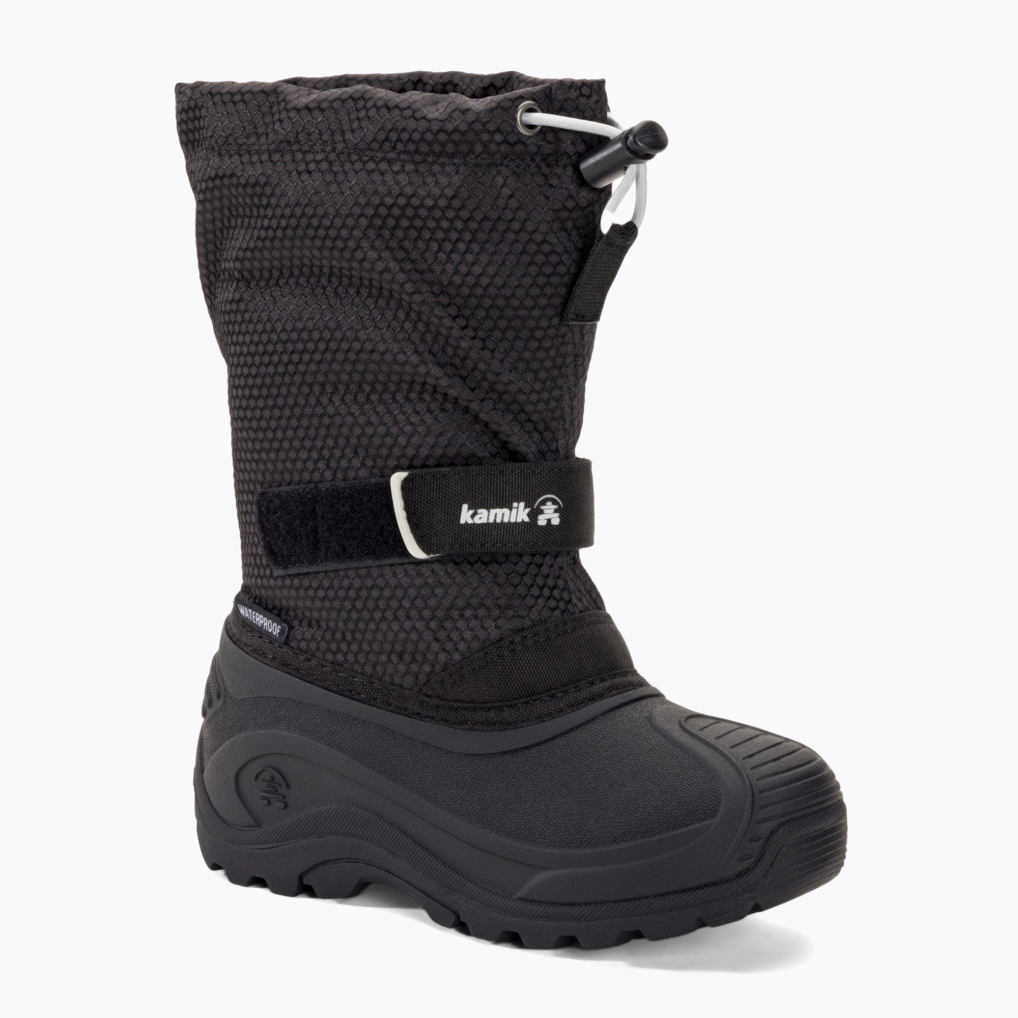 Śniegowce dziecięce Kamik Finley2 black/charcoal 