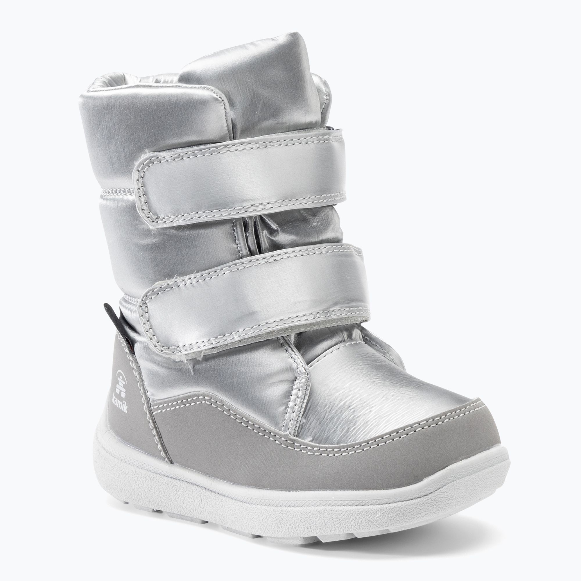 Śniegowce dziecięce Kamik Snowcutie silver 