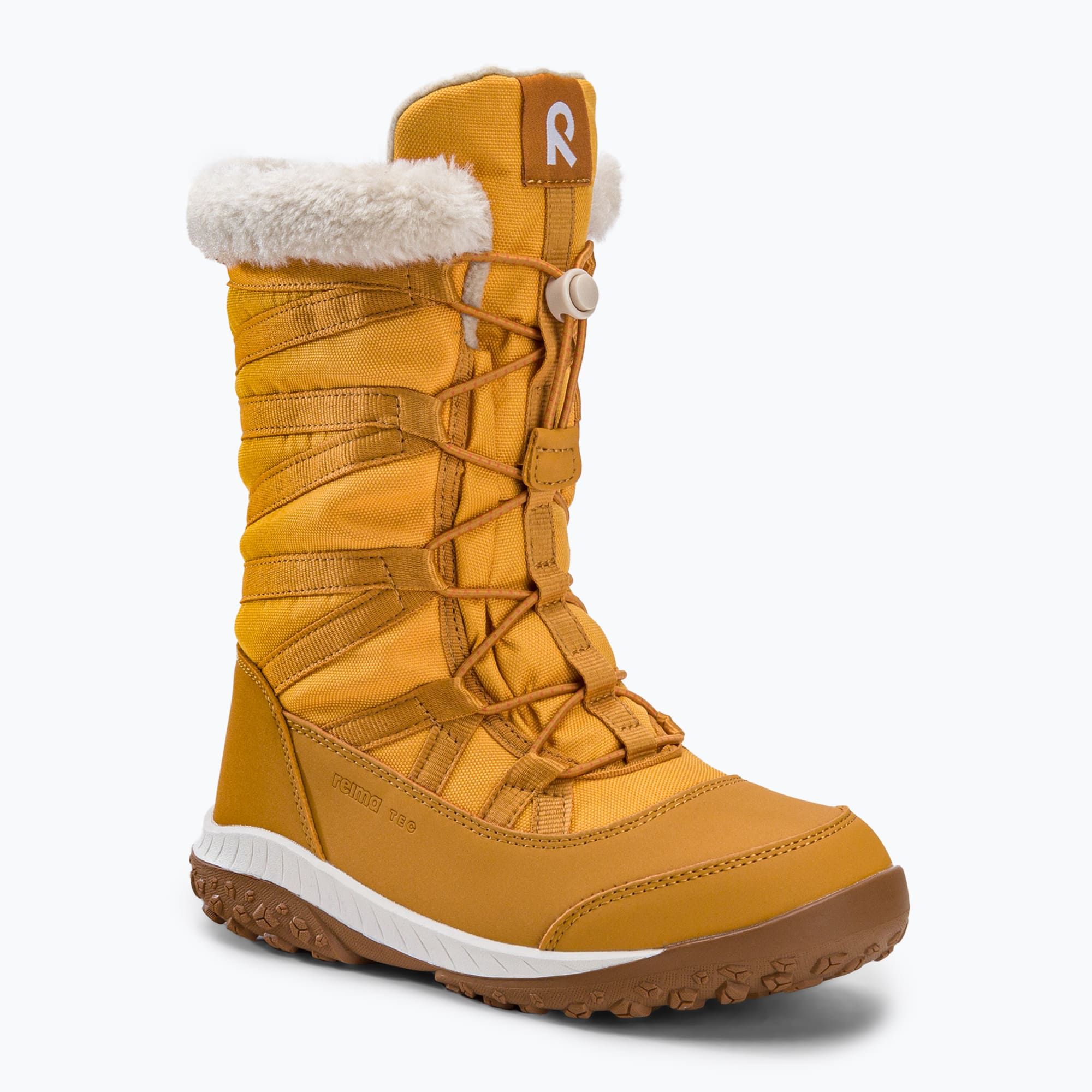 Śniegowce dziecięce Reima Samojedi ochre yellow 