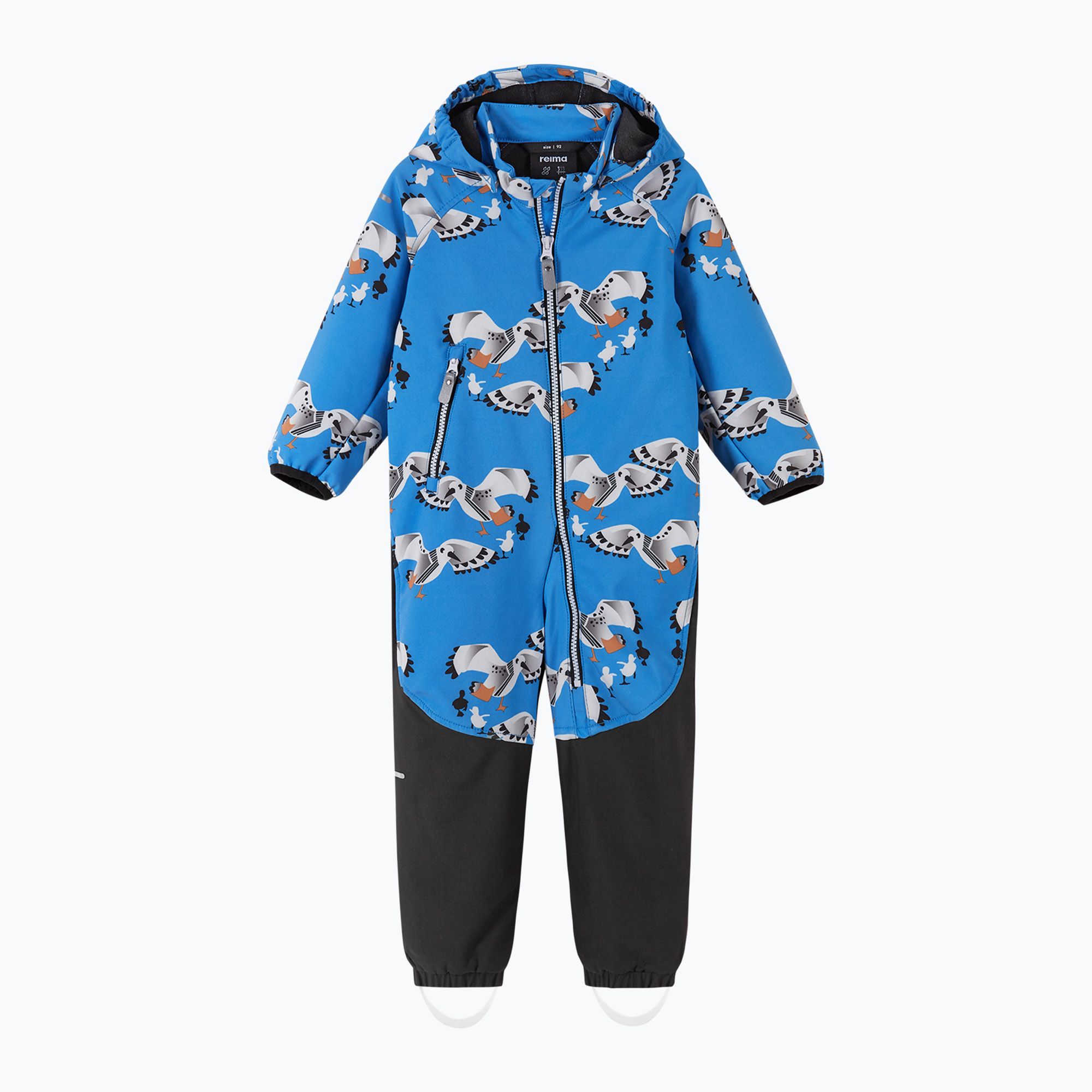 Kombinezon softshell dziecięcy Reima Mjosa cool blue 