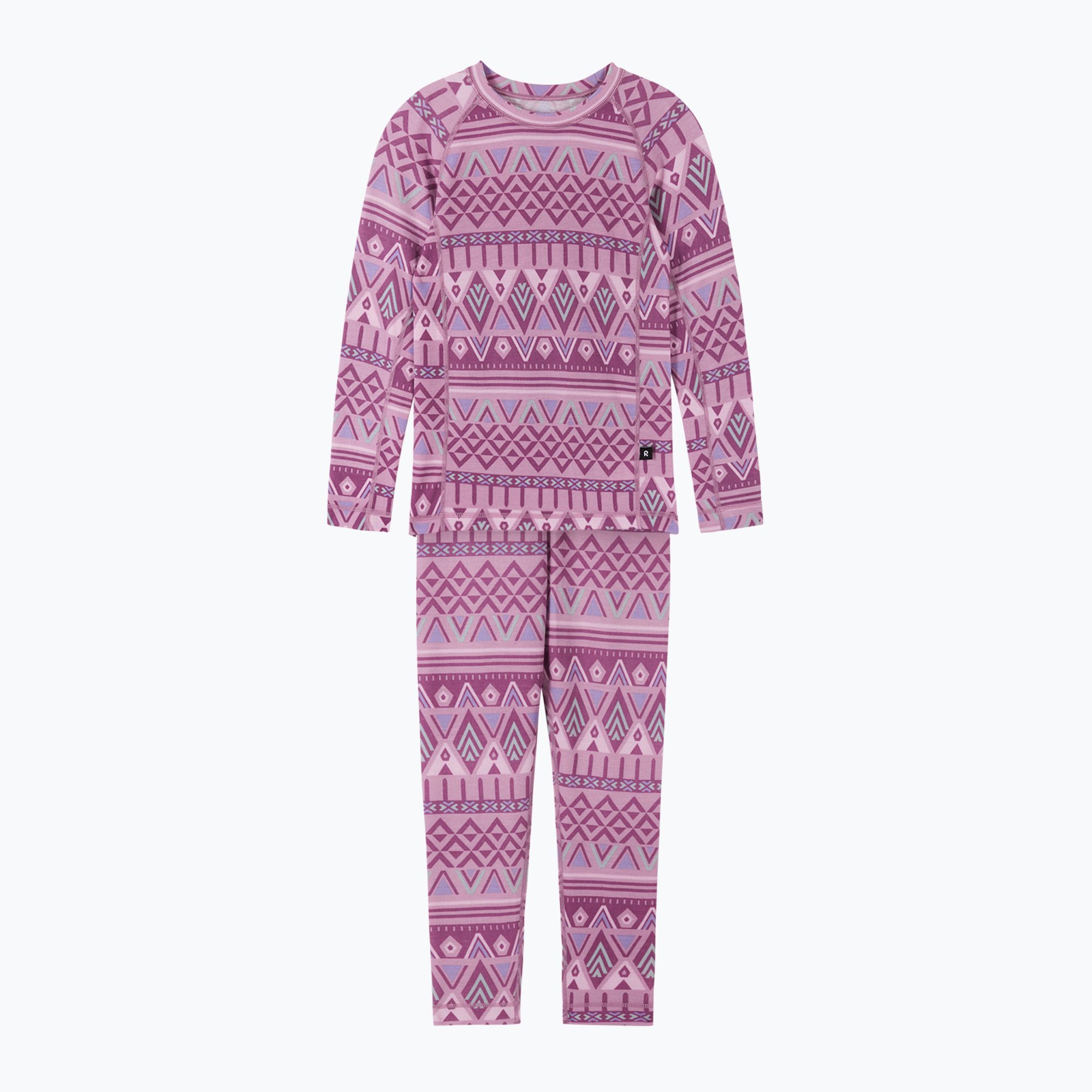 Komplet bielizny termoaktywnej dziecięcej Reima Taitoa grey pink 
