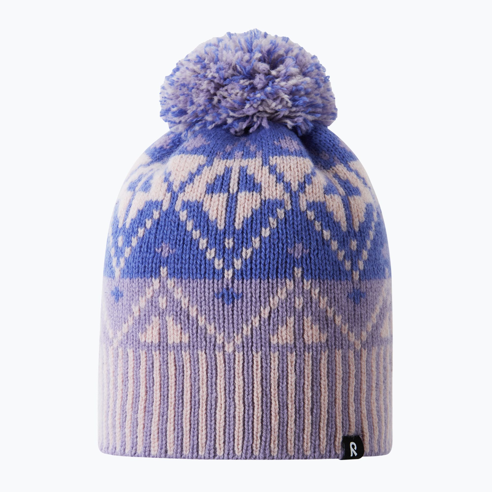 Czapka zimowa dziecięca Reima Pohjoinen lilac amethyst 