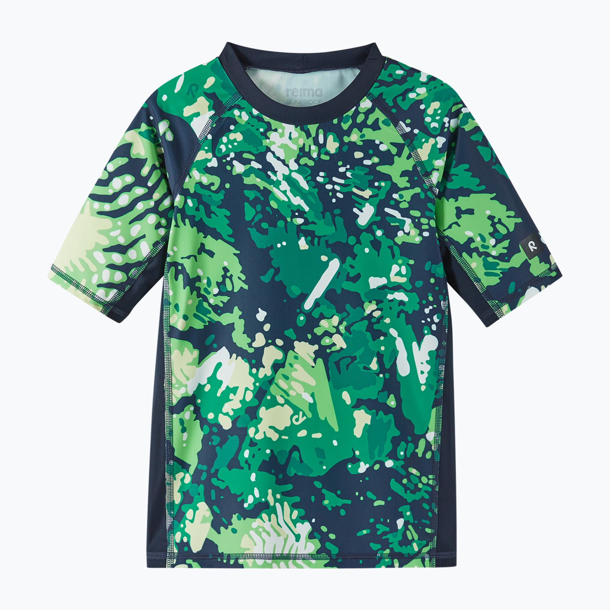 Koszulka do pływania dziecięca Reima Uiva summer green 