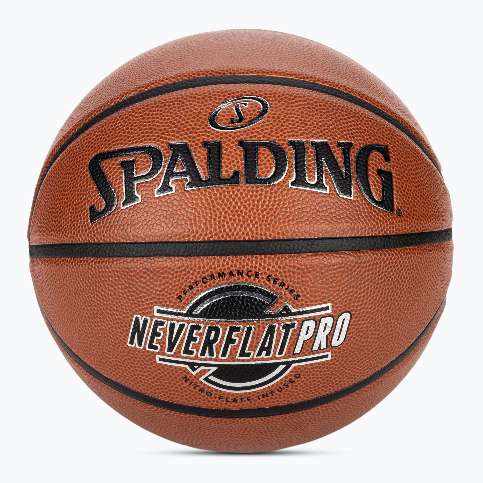 Piłka do koszykówki Spalding NeverFlat Pro pomarańczowa rozmiar 7 