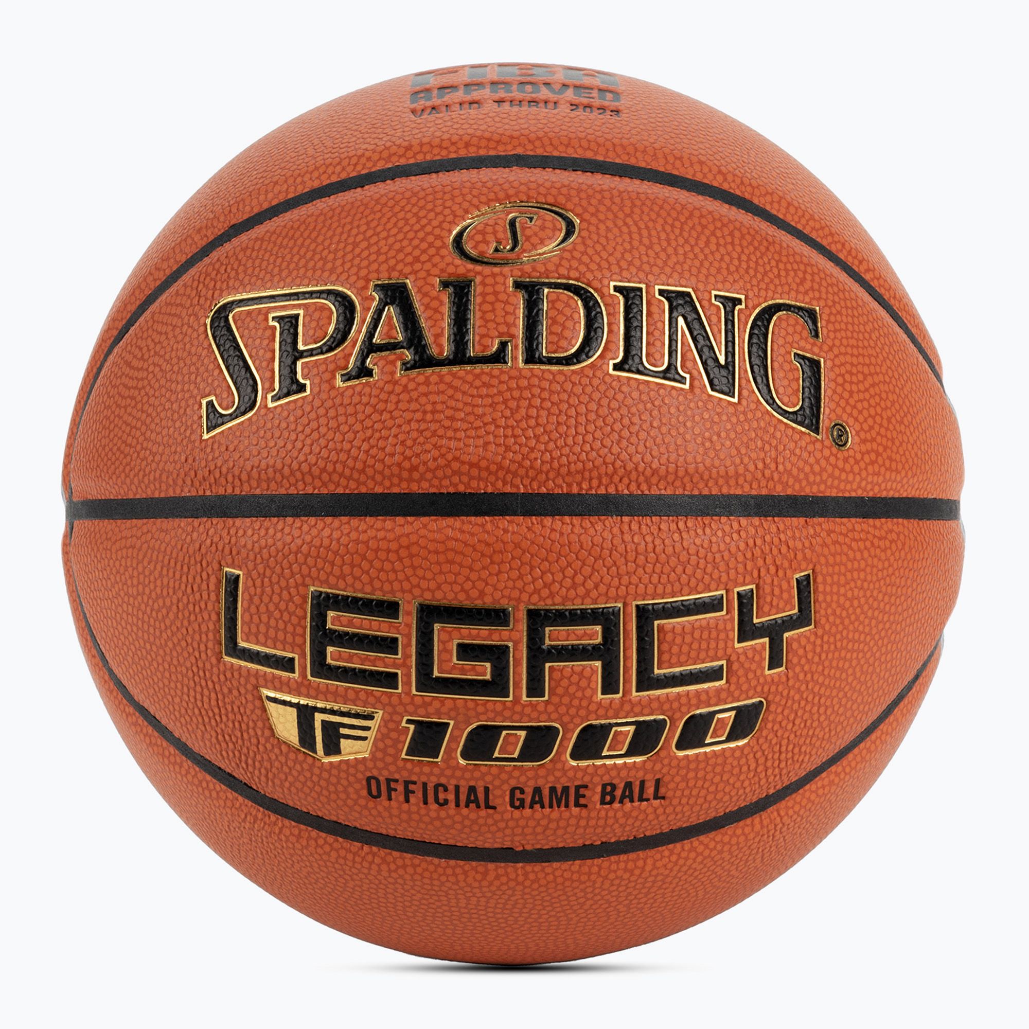 Piłka do koszykówki Spalding TF-1000 Legacy FIBA pomarańczowa rozmiar 6 