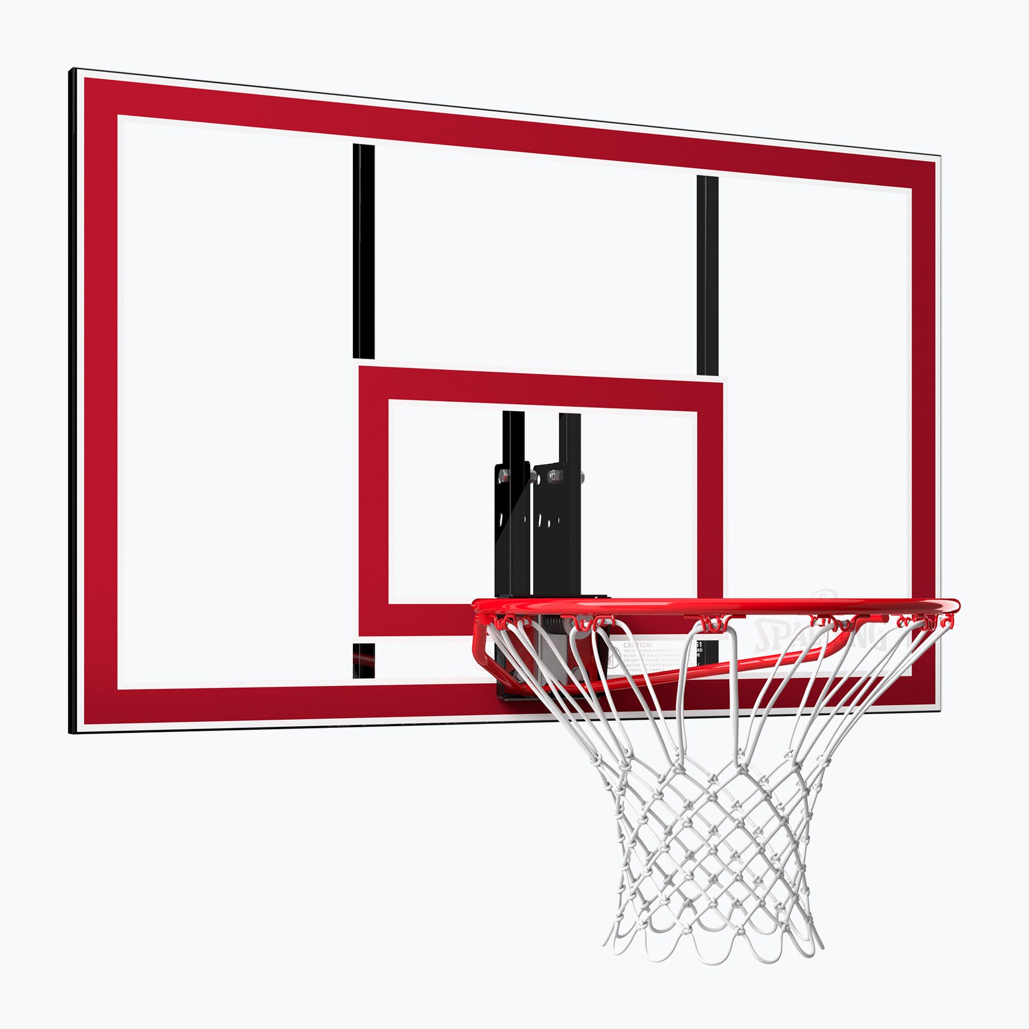 Zestaw do koszykówki Spalding Combo czerwony 
