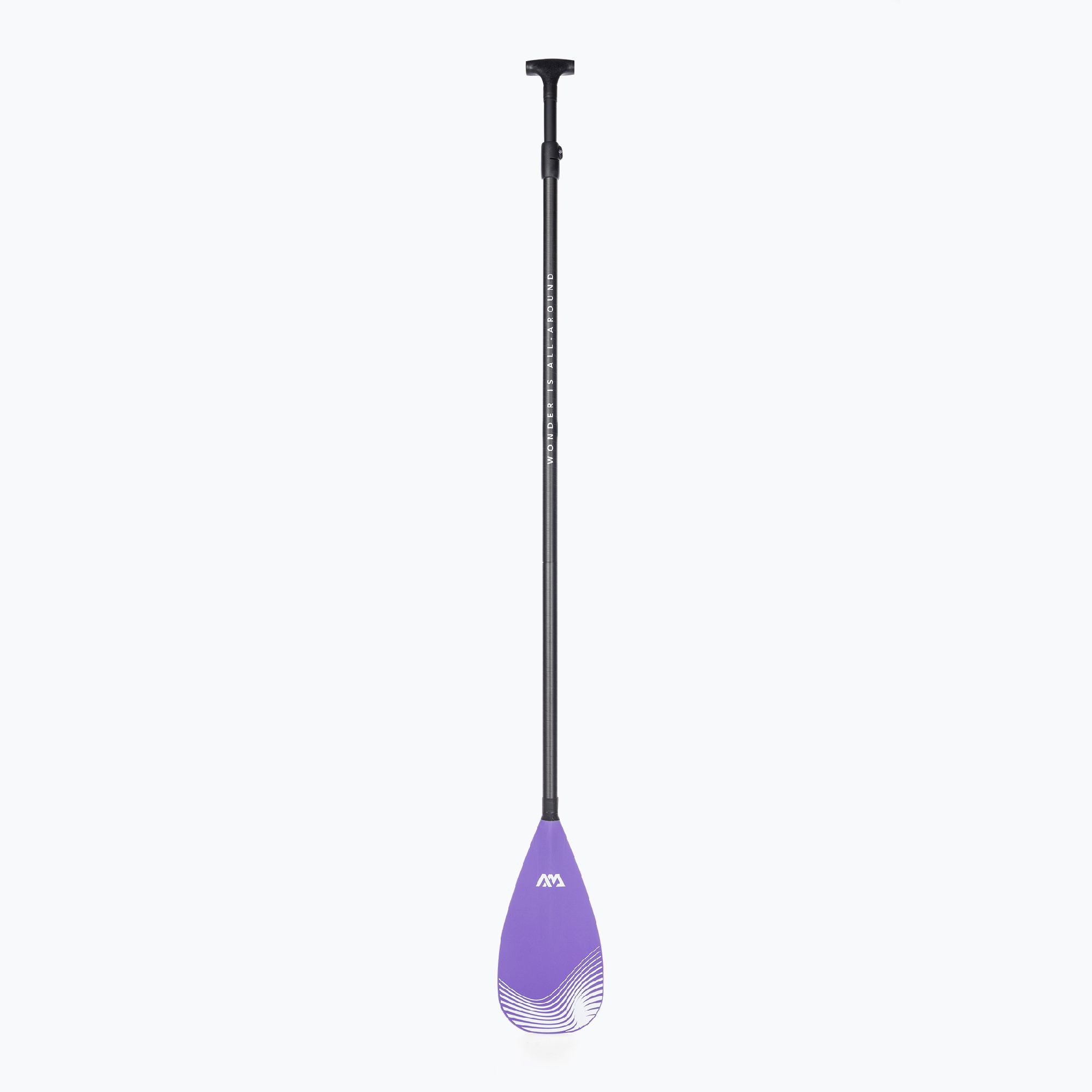Wiosło SUP 3-częściowe Aqua Marina Pastel Adjustable Fiberglass/Carbon purple 