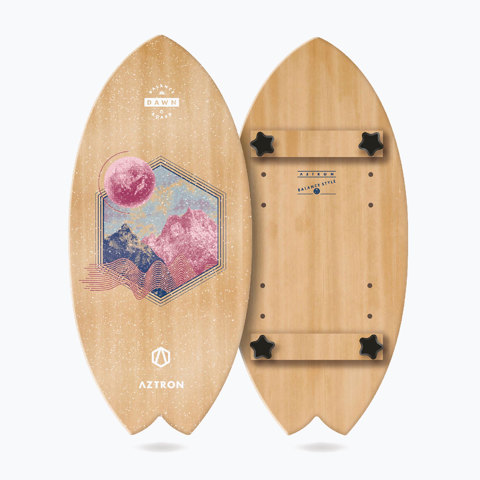 Deska do balansowania Aztron Dawn 30 Balance Board Short + roller 