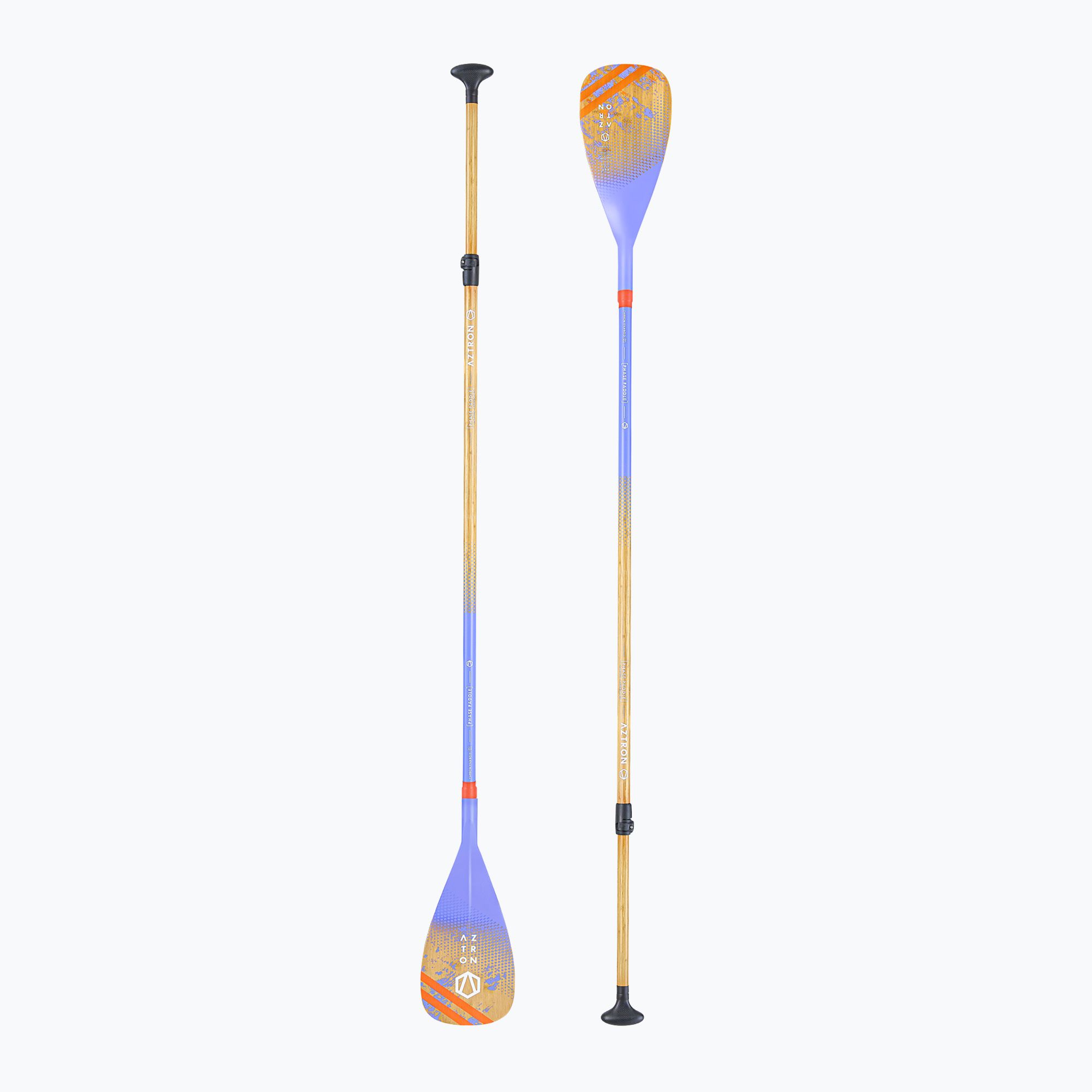 Wiosło SUP 2-częściowe Aztron Phase Bamboo Carbon 