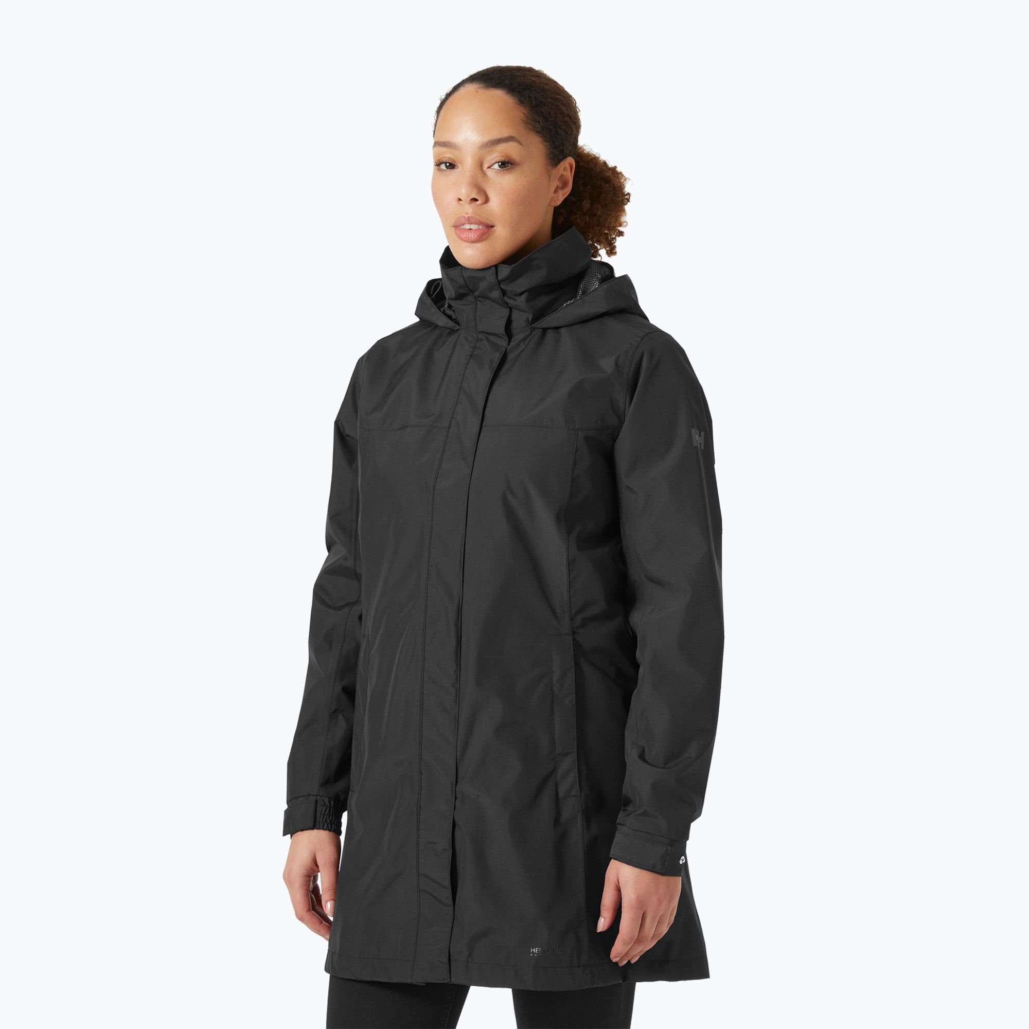 Płaszcz przeciwdeszczowy damski Helly Hansen Aden Long Coat black 