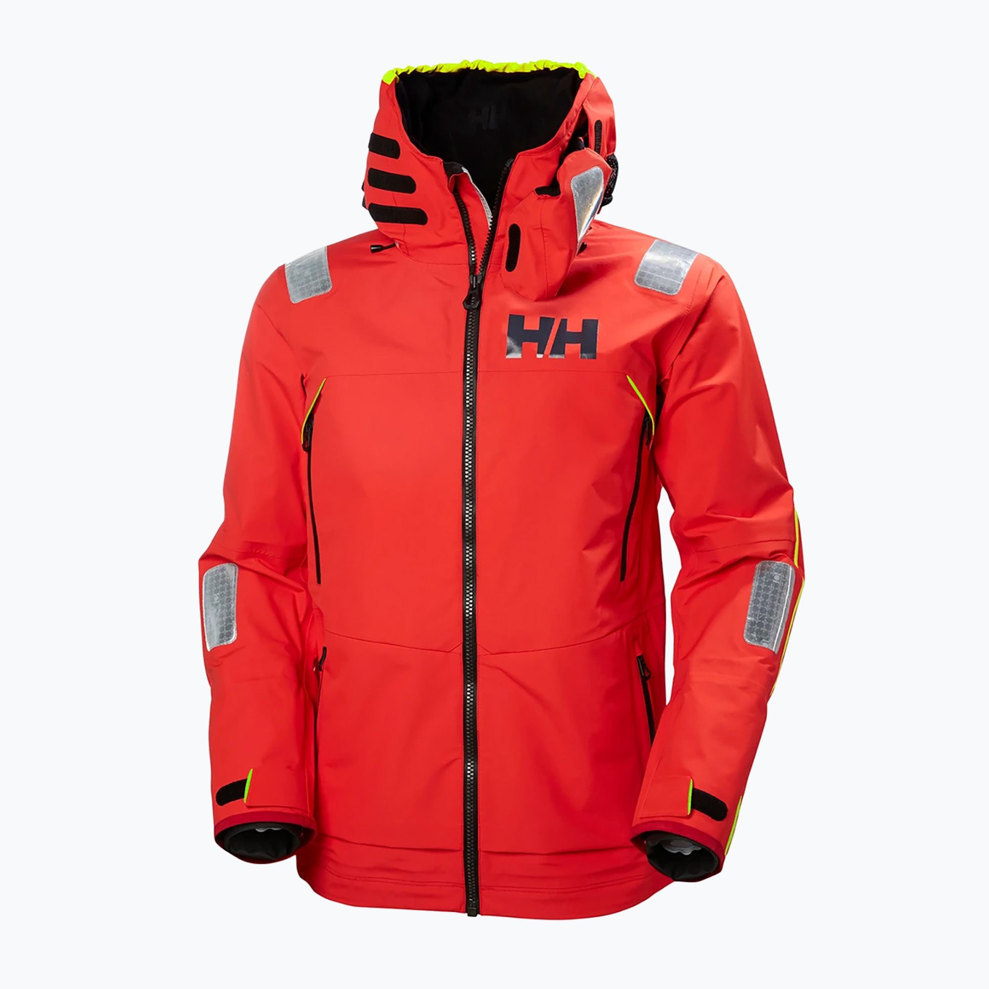 Kurtka żeglarska męska Helly Hansen Aegir Race alert red 