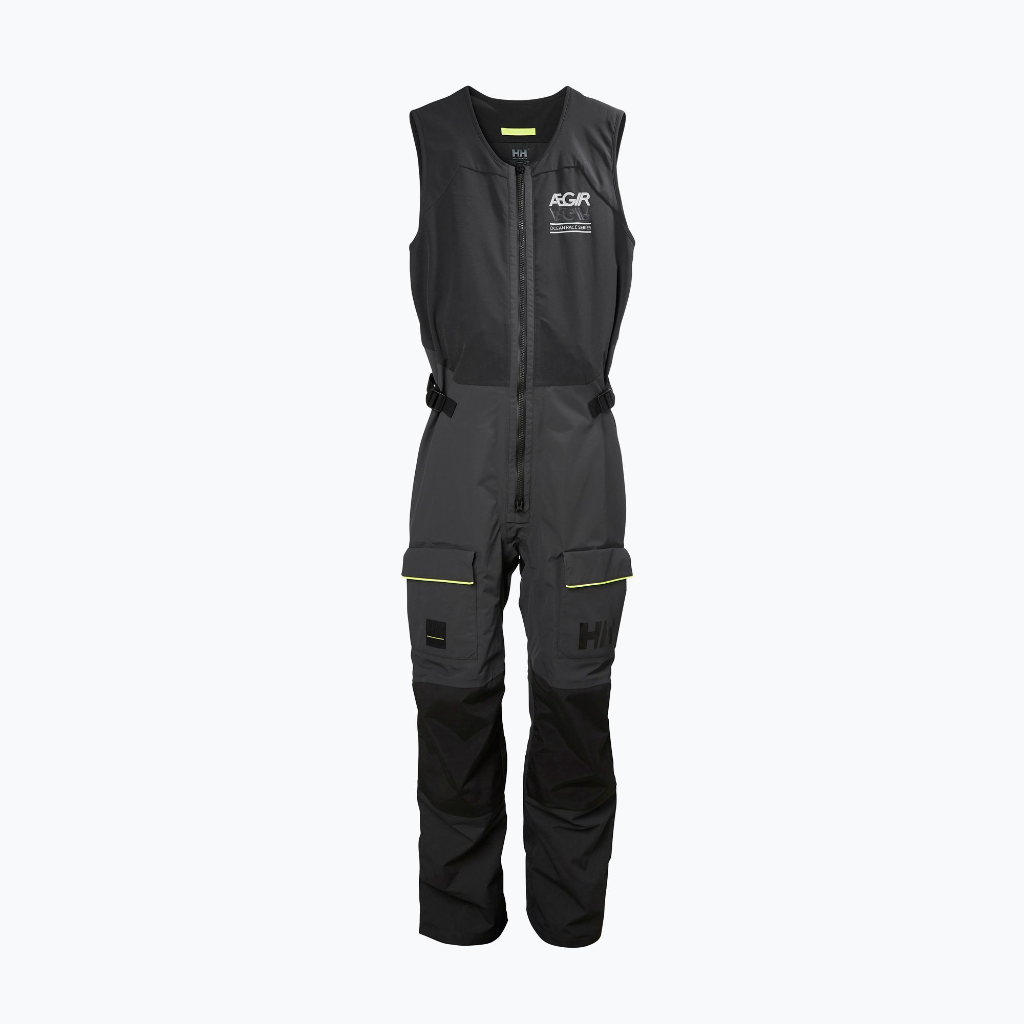 Kombinezon żeglarski męski Helly Hansen Aegir Race Salopette ebony 