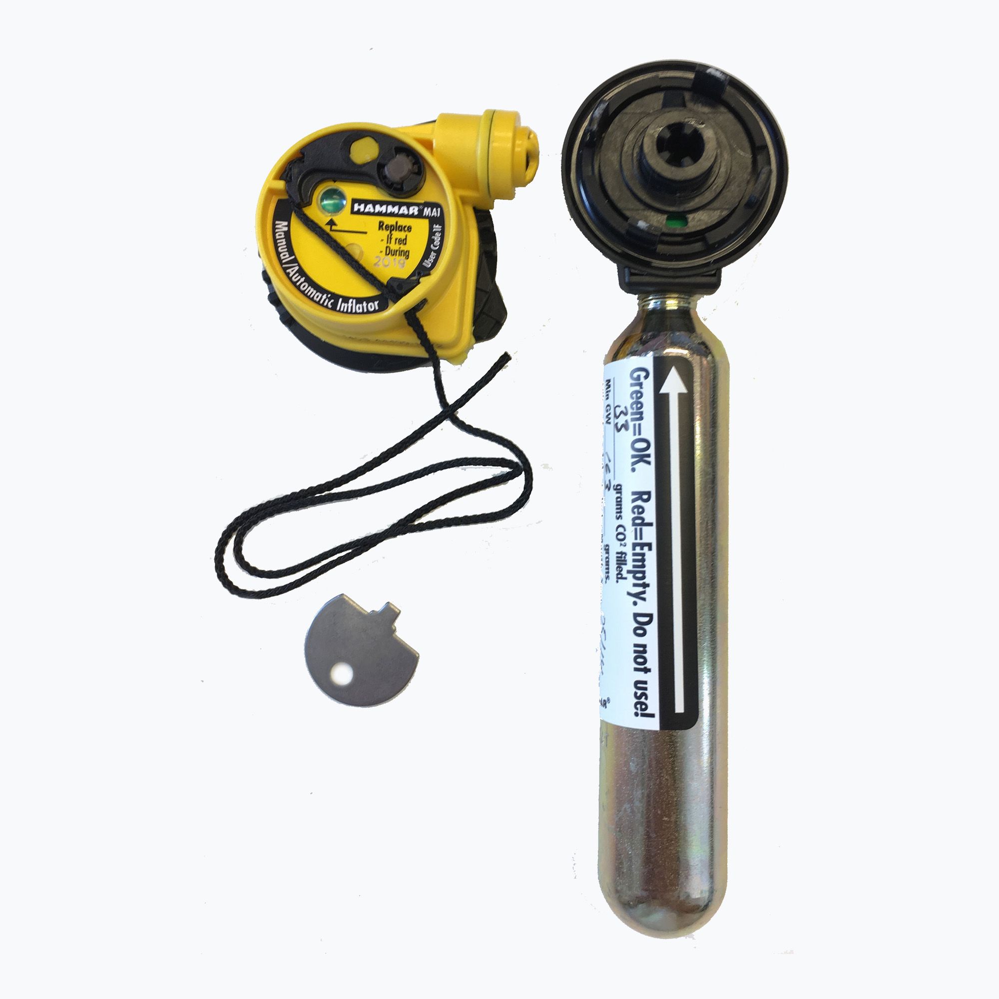 Zestaw zamienny do kamizelki Helly Hansen Re-Arm Kit Hammar black 