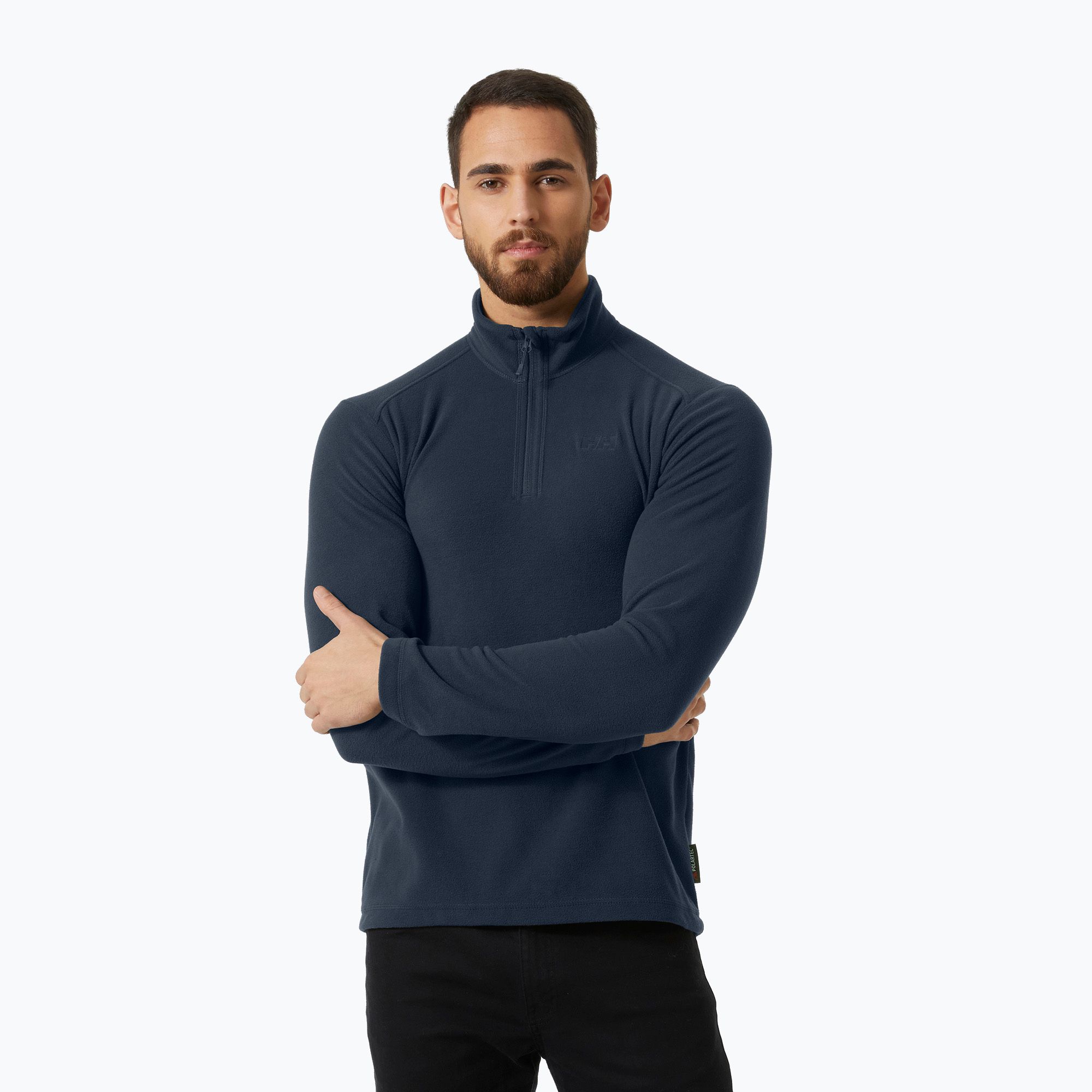 Bluza trekkingowa męska Helly Hansen Daybreaker 1/2 Zip 599 navy 