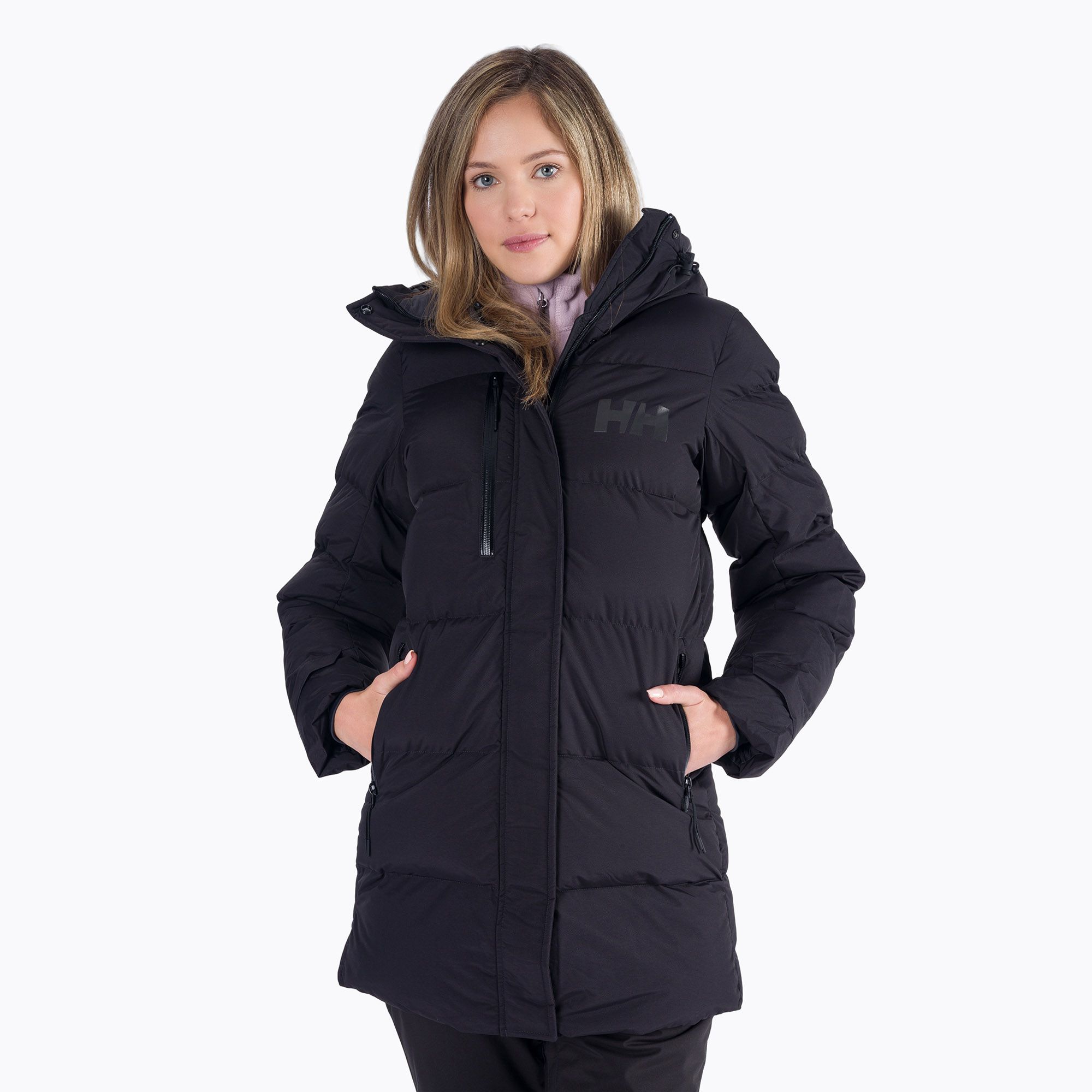 Płaszcz puchowy damski Helly Hansen Adore Puffy Parka black 