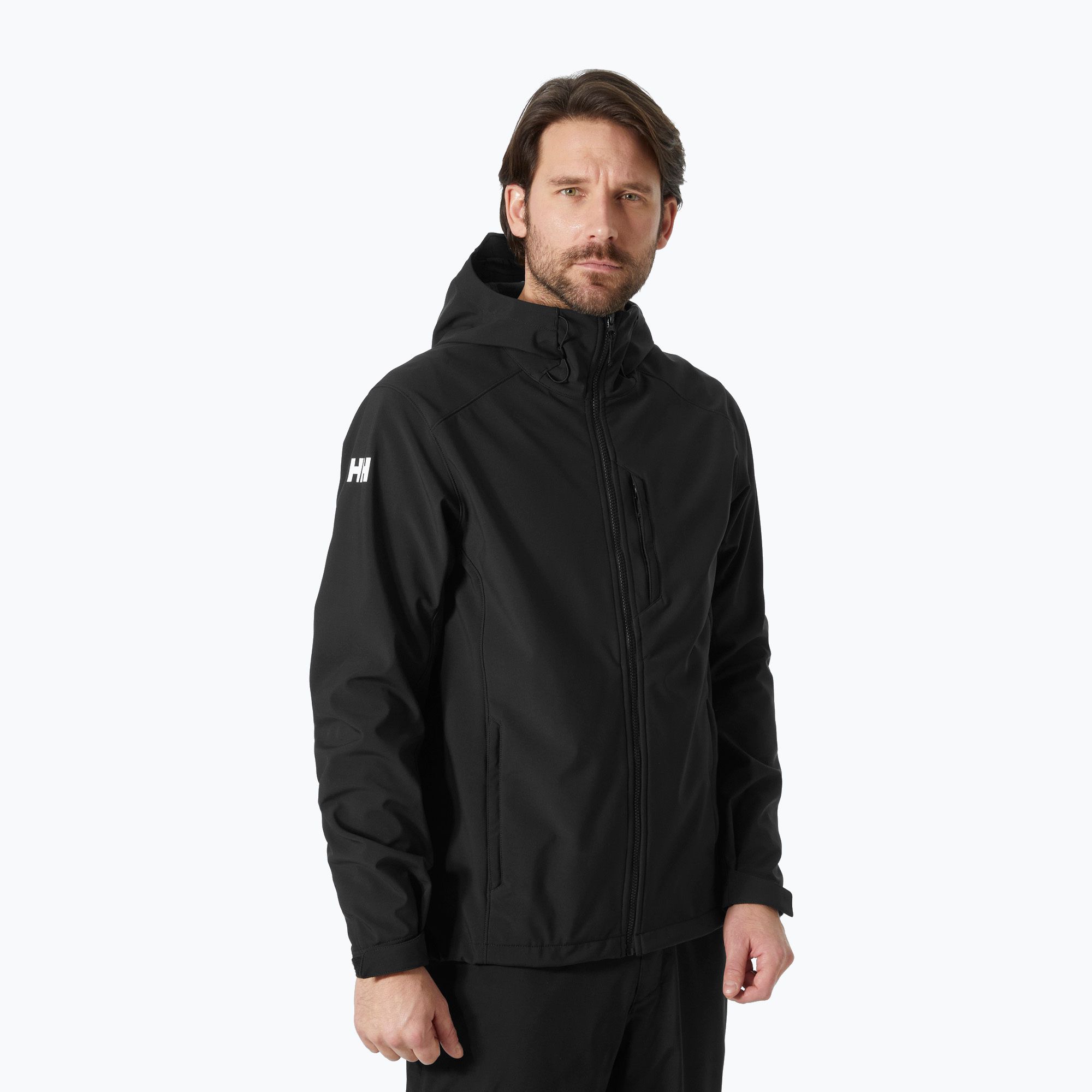 Kurtka softshell męska Helly Hansen Paramount Hooded Softshell black 