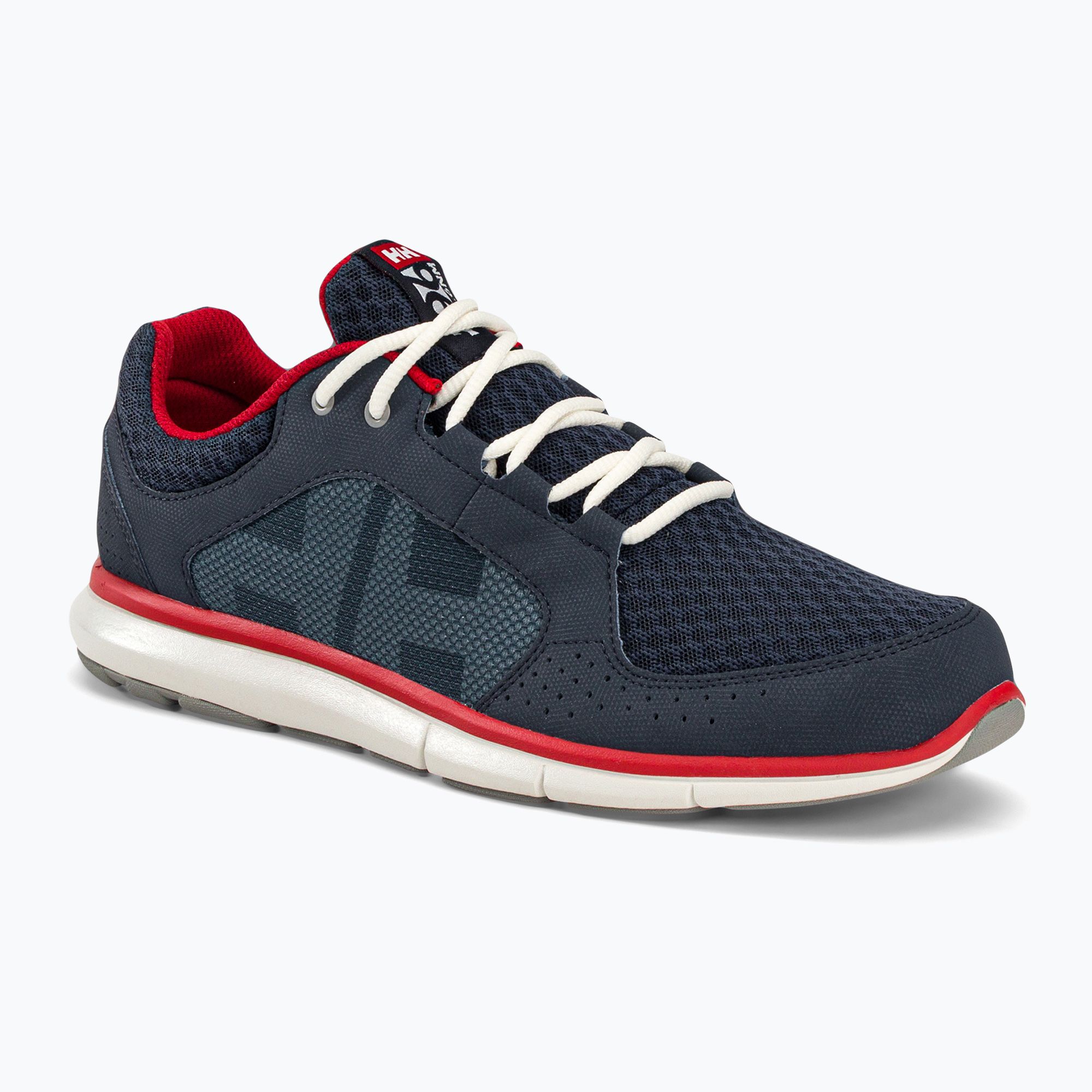 Buty męskie Helly Hansen Ahiga V4 Hydropower navy/flag red/off white 