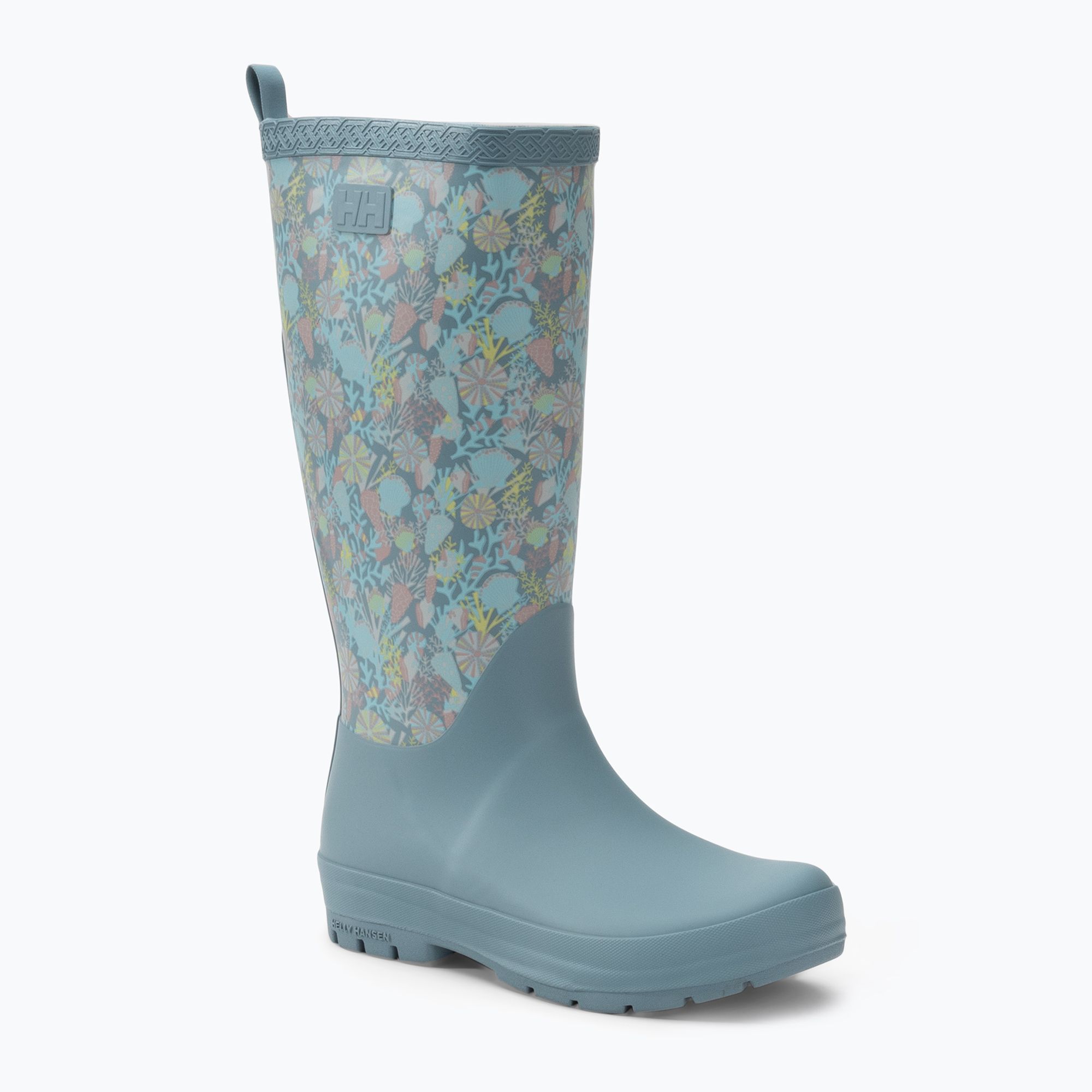 Kalosze damskie Helly Hansen Madeleine Print dusty blue 