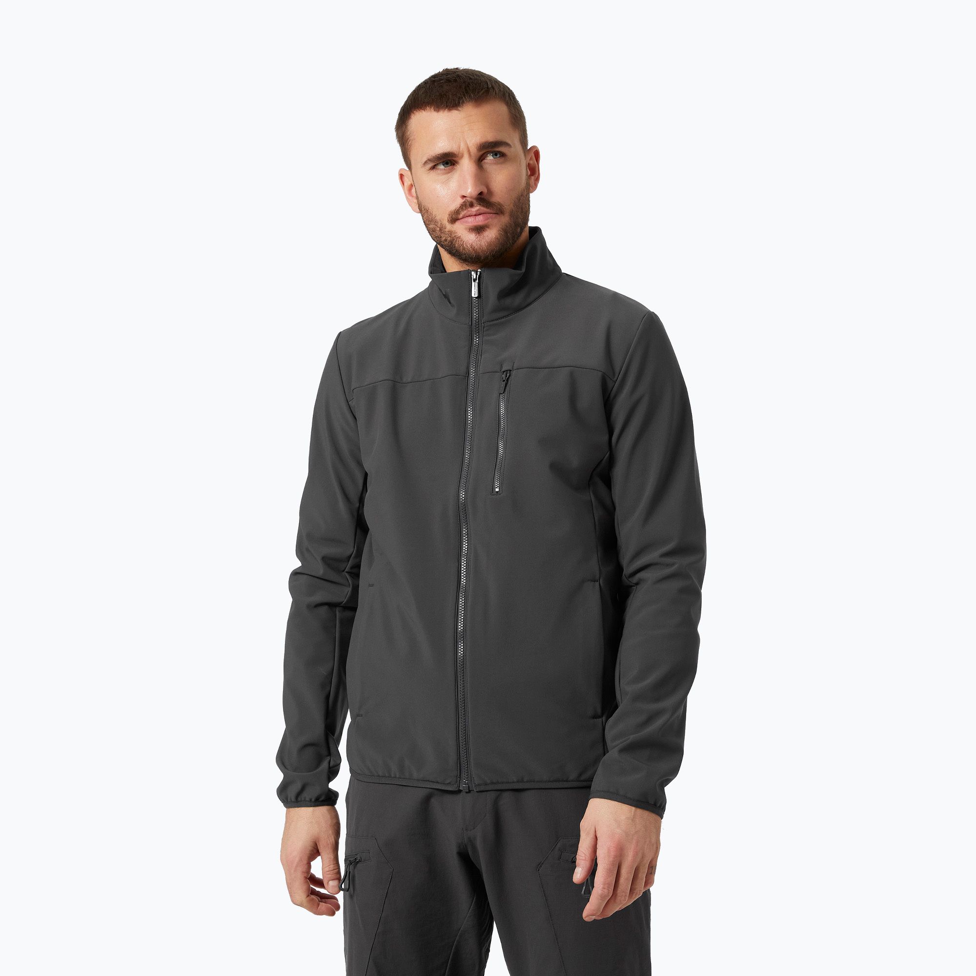 Kurtka żeglarska męska Helly Hansen Crew Softshell 2.0 ebony 