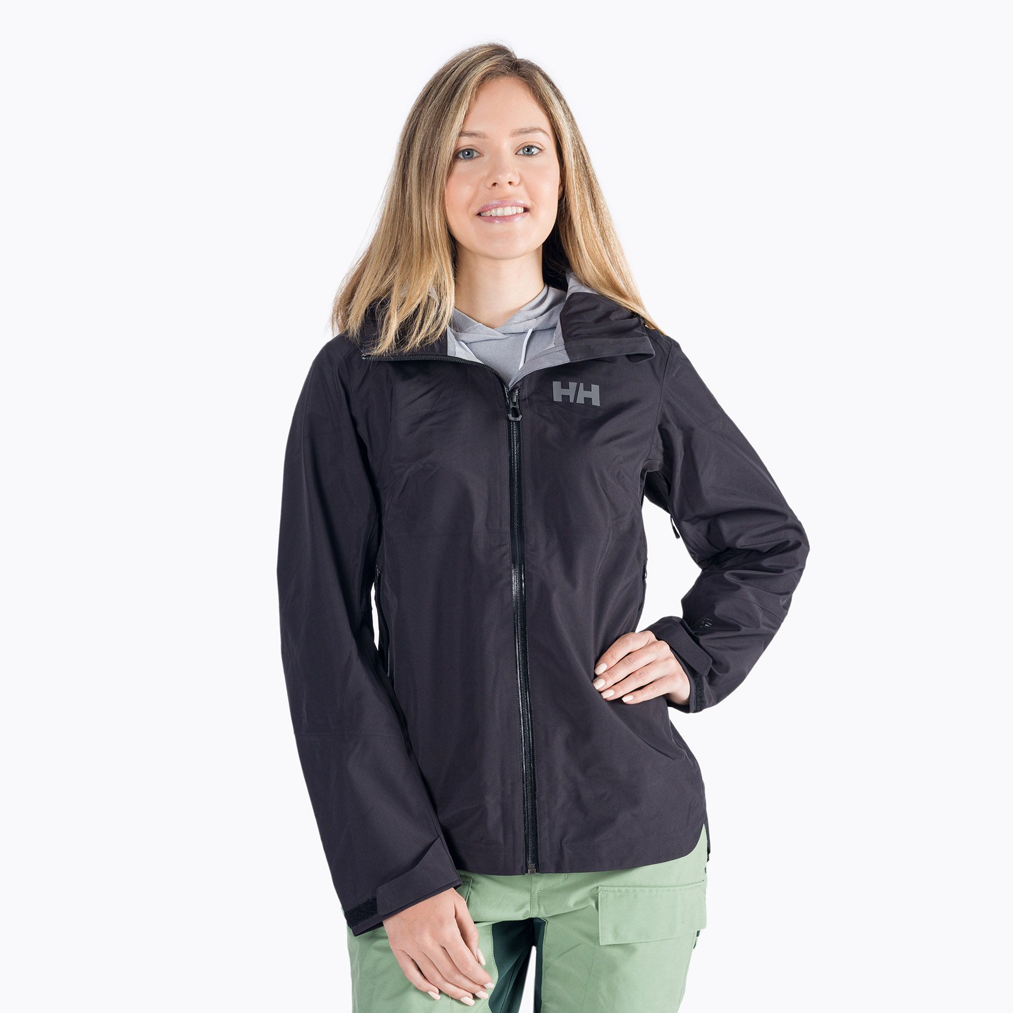 Kurtka przeciwdeszczowa damska Helly Hansen Verglas 3L Shell black 
