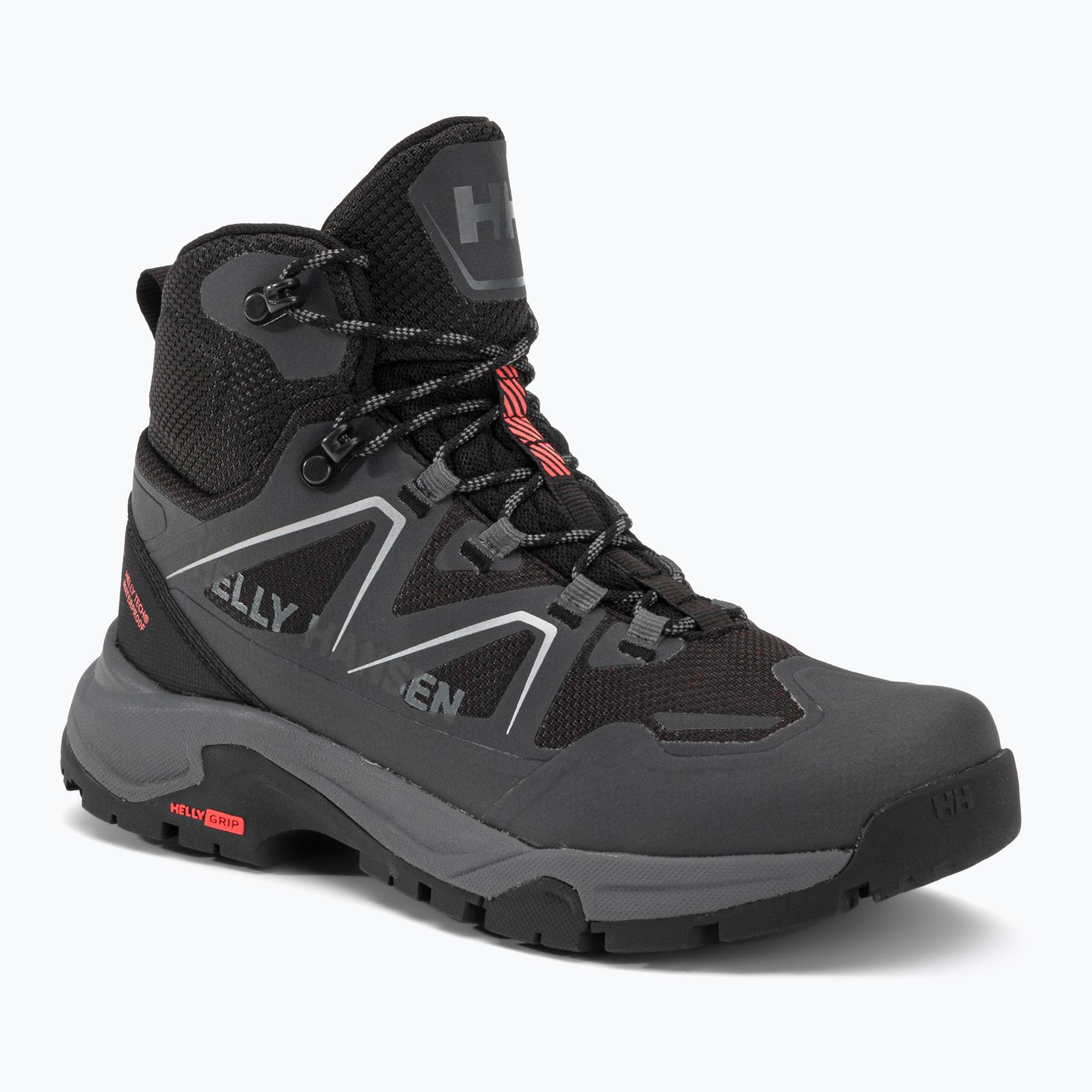 Buty trekkingowe damskie Helly Hansen Cascade Mid HellyTech black/bright bloom 