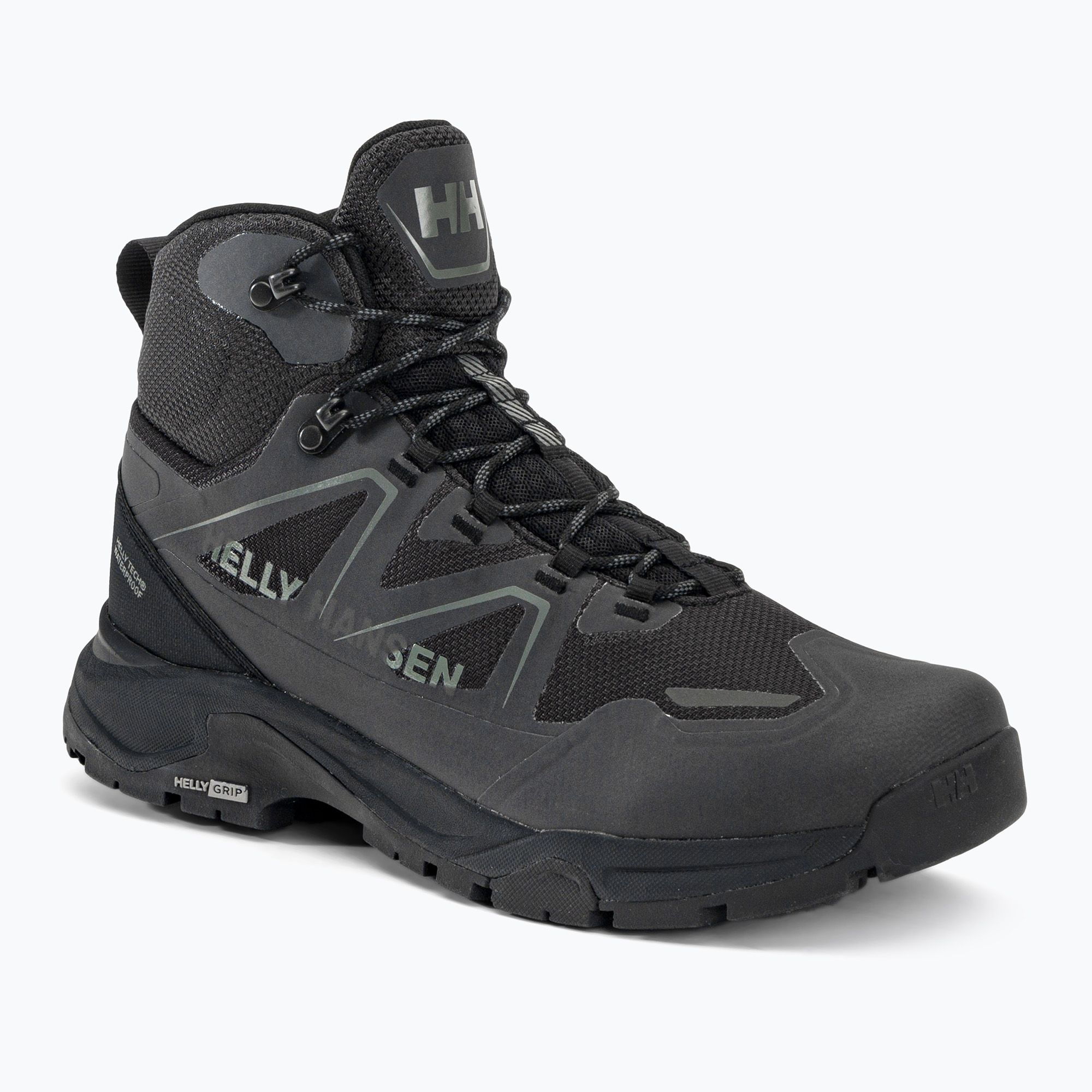 Buty trekkingowe męskie Helly Hansen Cascade Mid HellyTech black/new light grey 