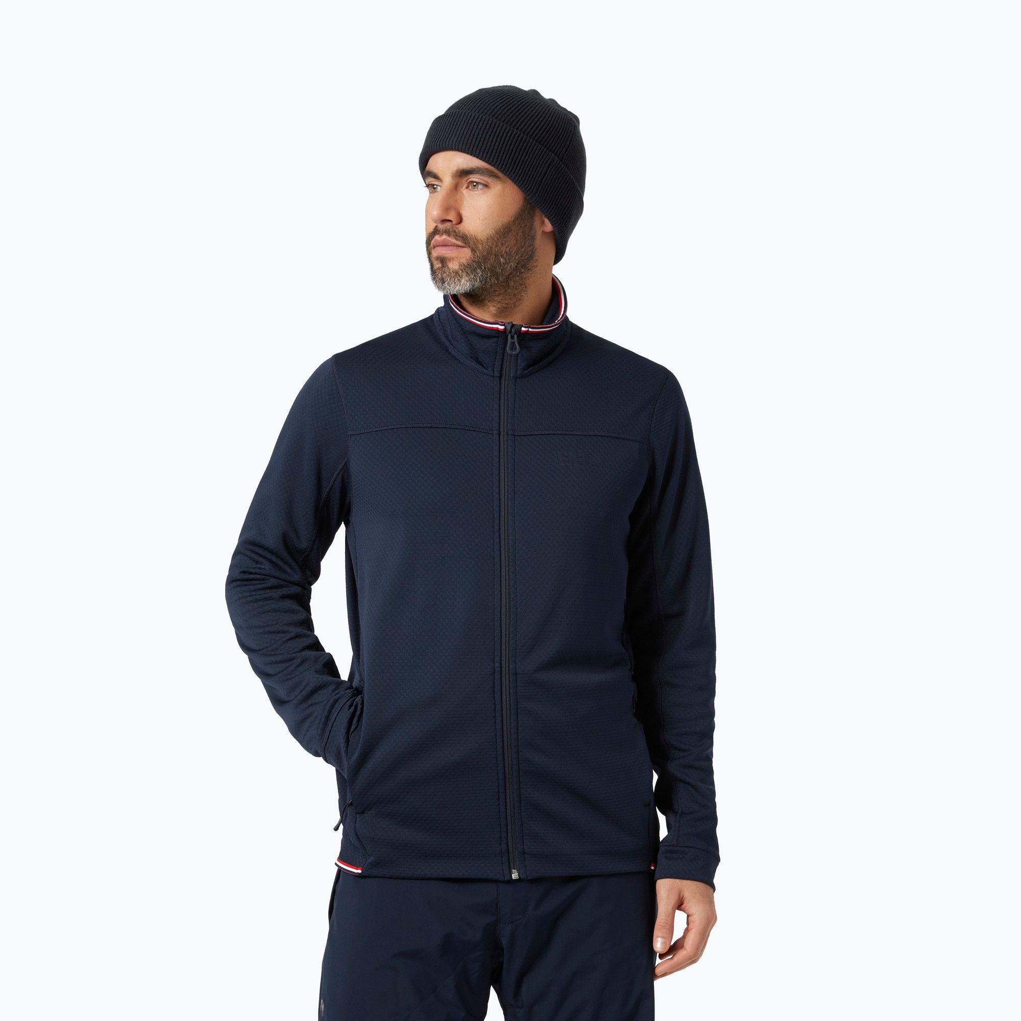 Bluza trekkingowa męska Helly Hansen Swift Midlayer navy 