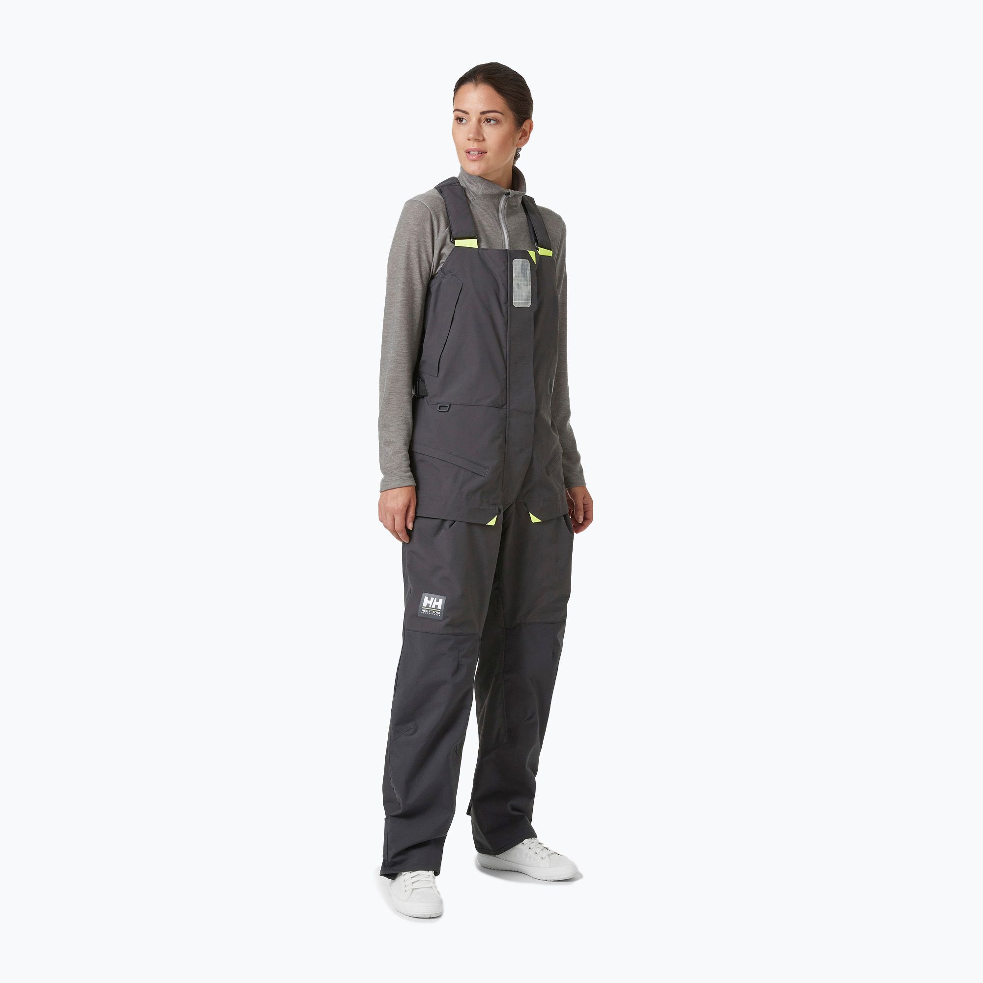 Spodnie żeglarskie damskie Helly Hansen Skagen Offshore Bib ebony 