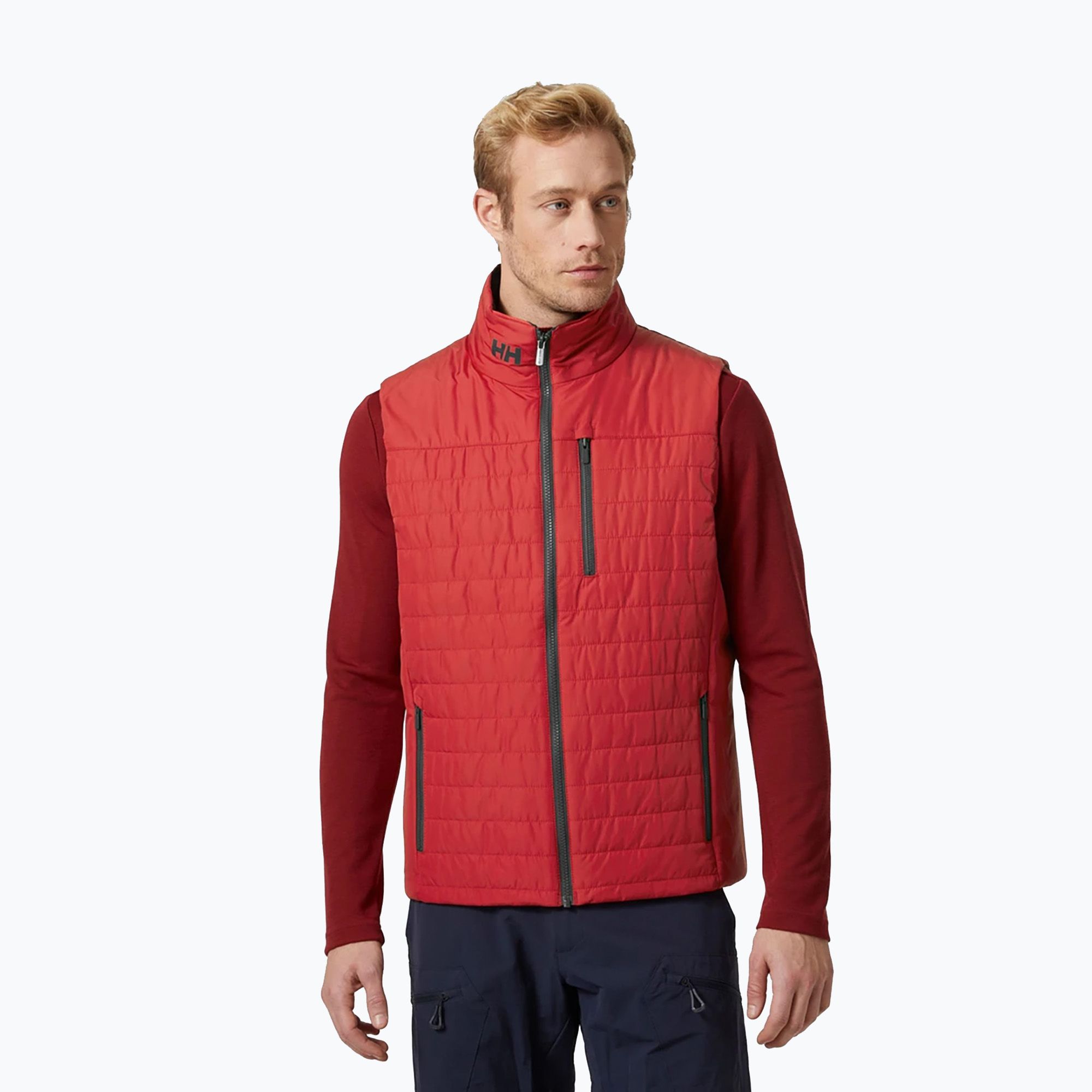 Bezrękawnik męski Helly Hansen Crew Insulator 2.0 red 