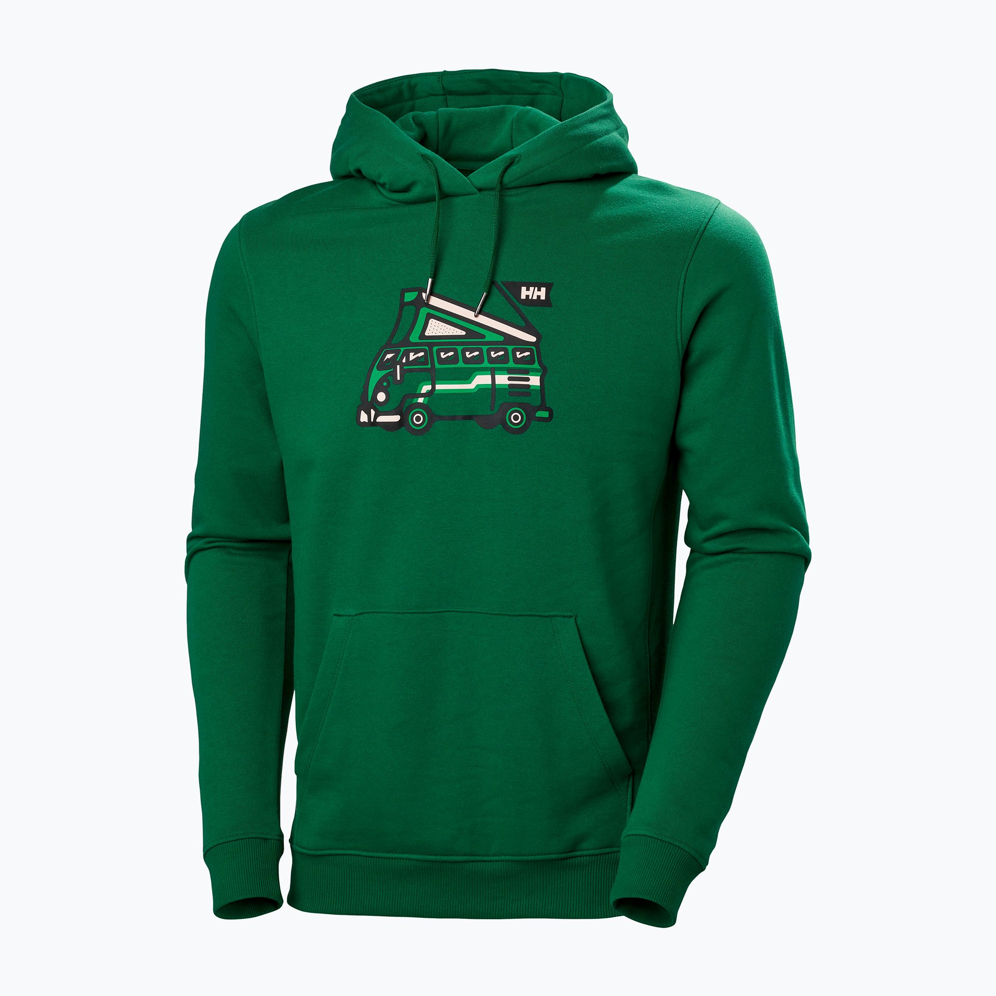 Bluza męska Helly Hansen F2F Organic Cotton Hoodie malachite/486 