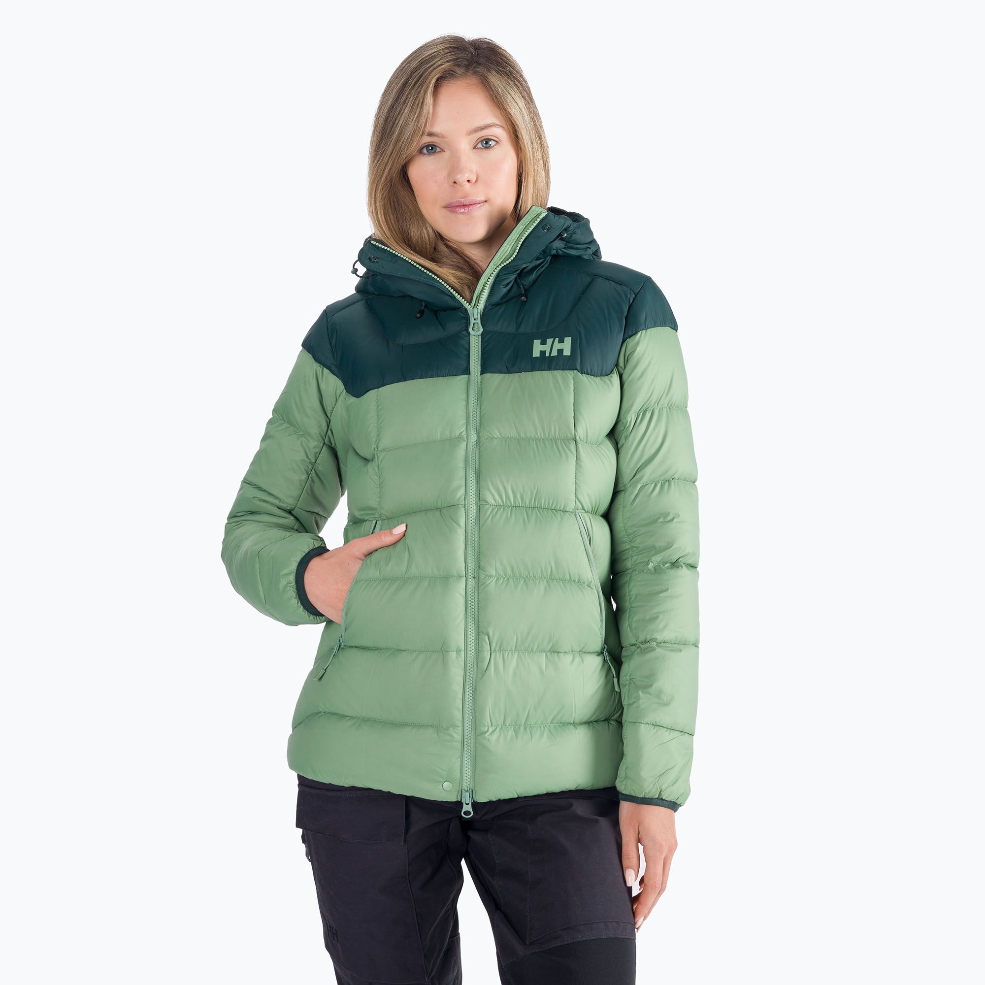 Kurtka damska Helly Hansen Verglas Glacier Down jade 2.0 