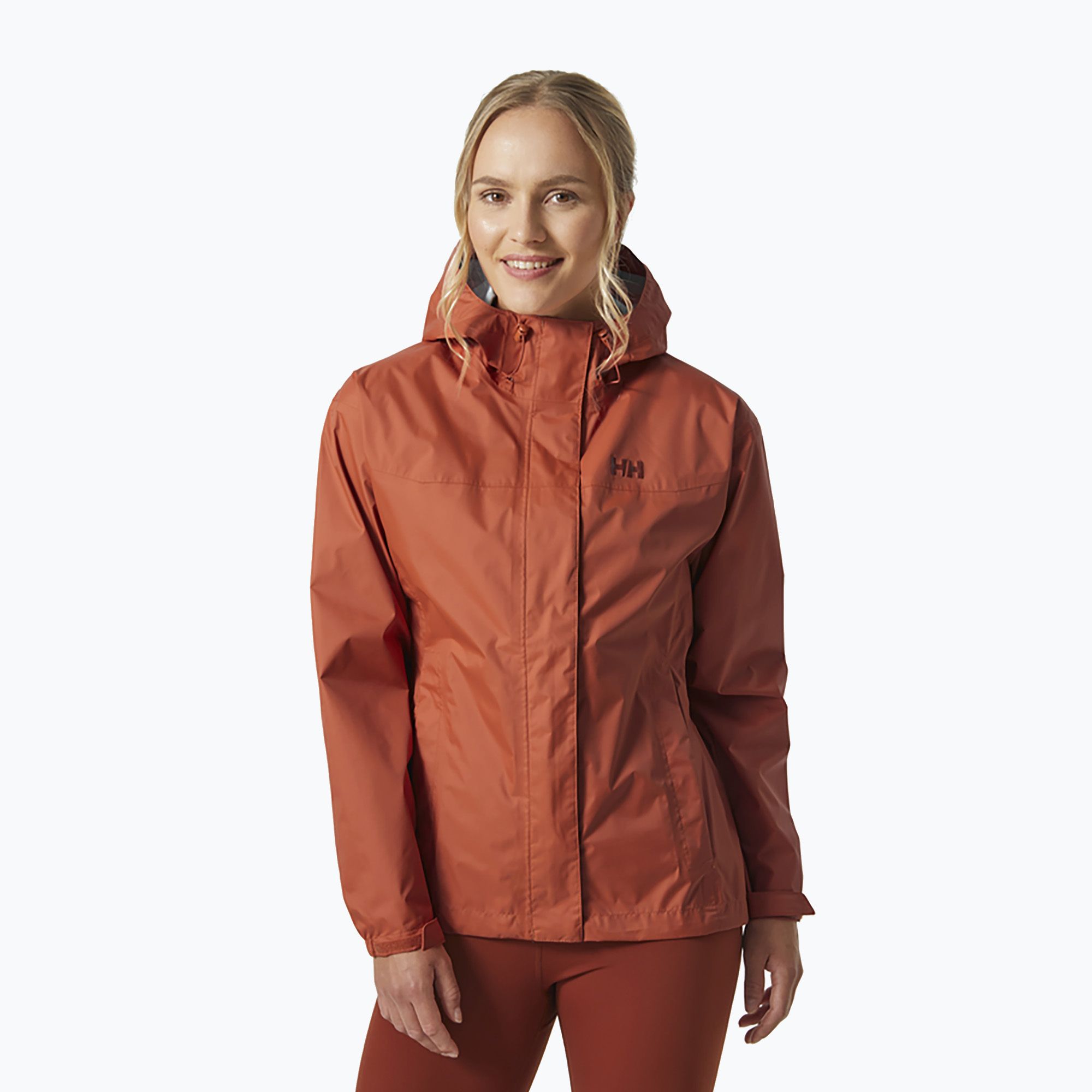 Kurtka przeciwdeszczowa damska Helly Hansen Loke terracotta 