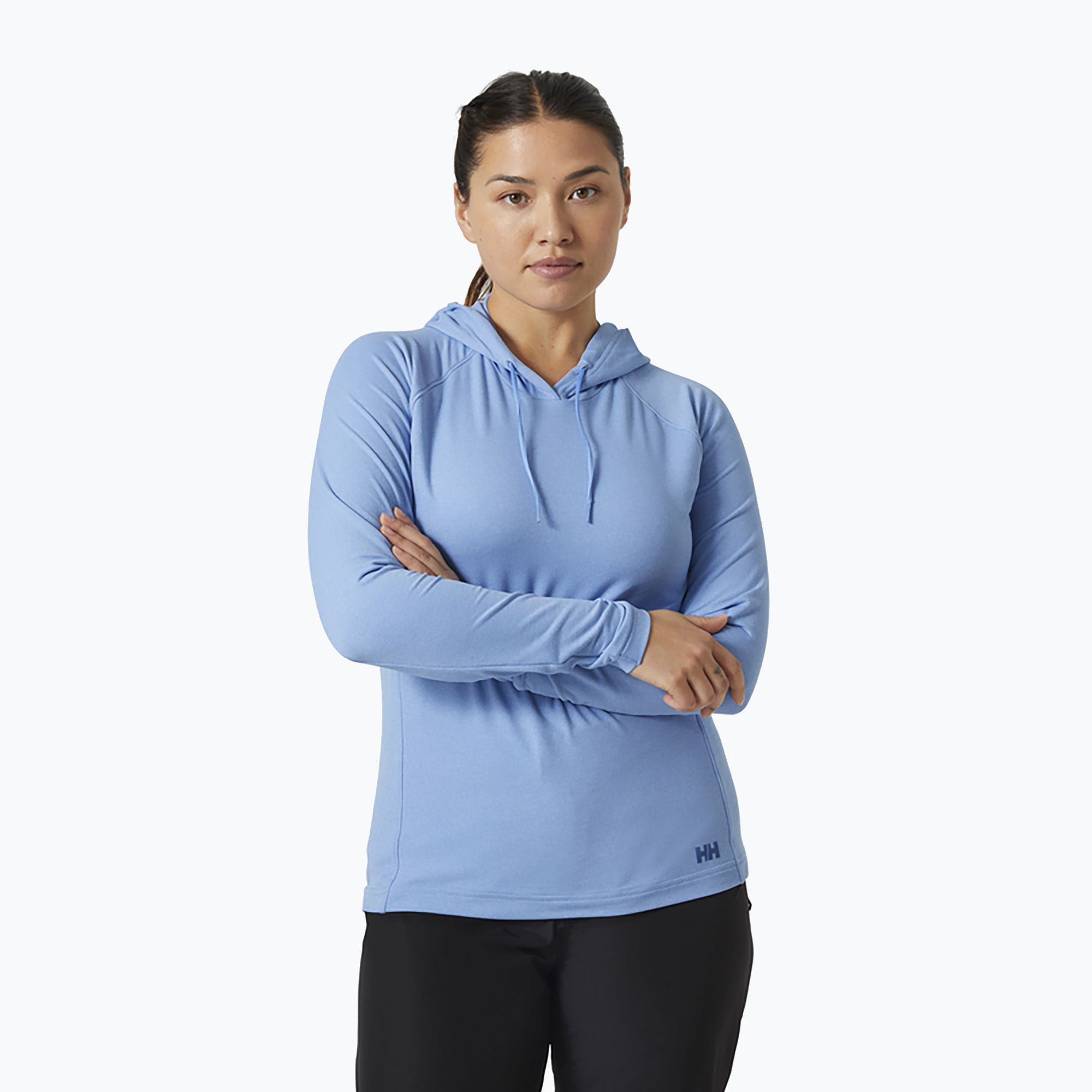 Bluza trekkingowa damska Helly Hansen Verglas Light Hoodie bright blue 