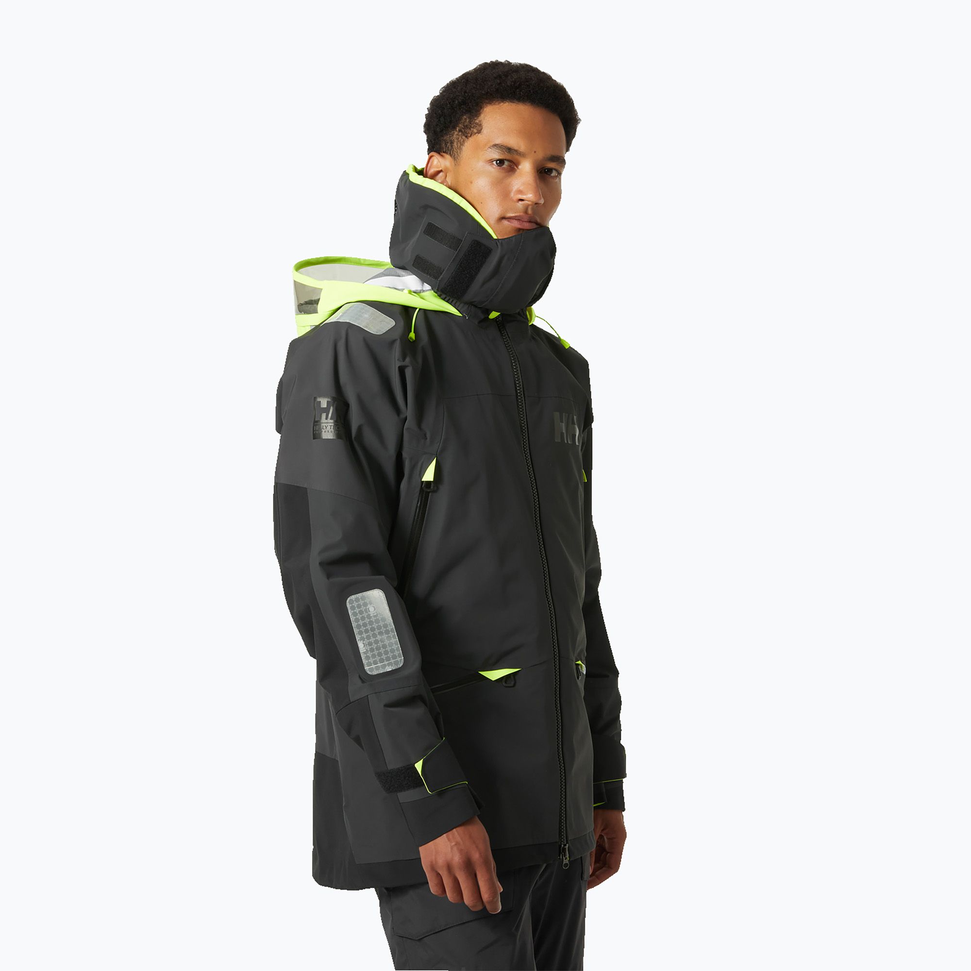 Kurtka żeglarska męska Helly Hansen Aegir Race 2.0 ebony 