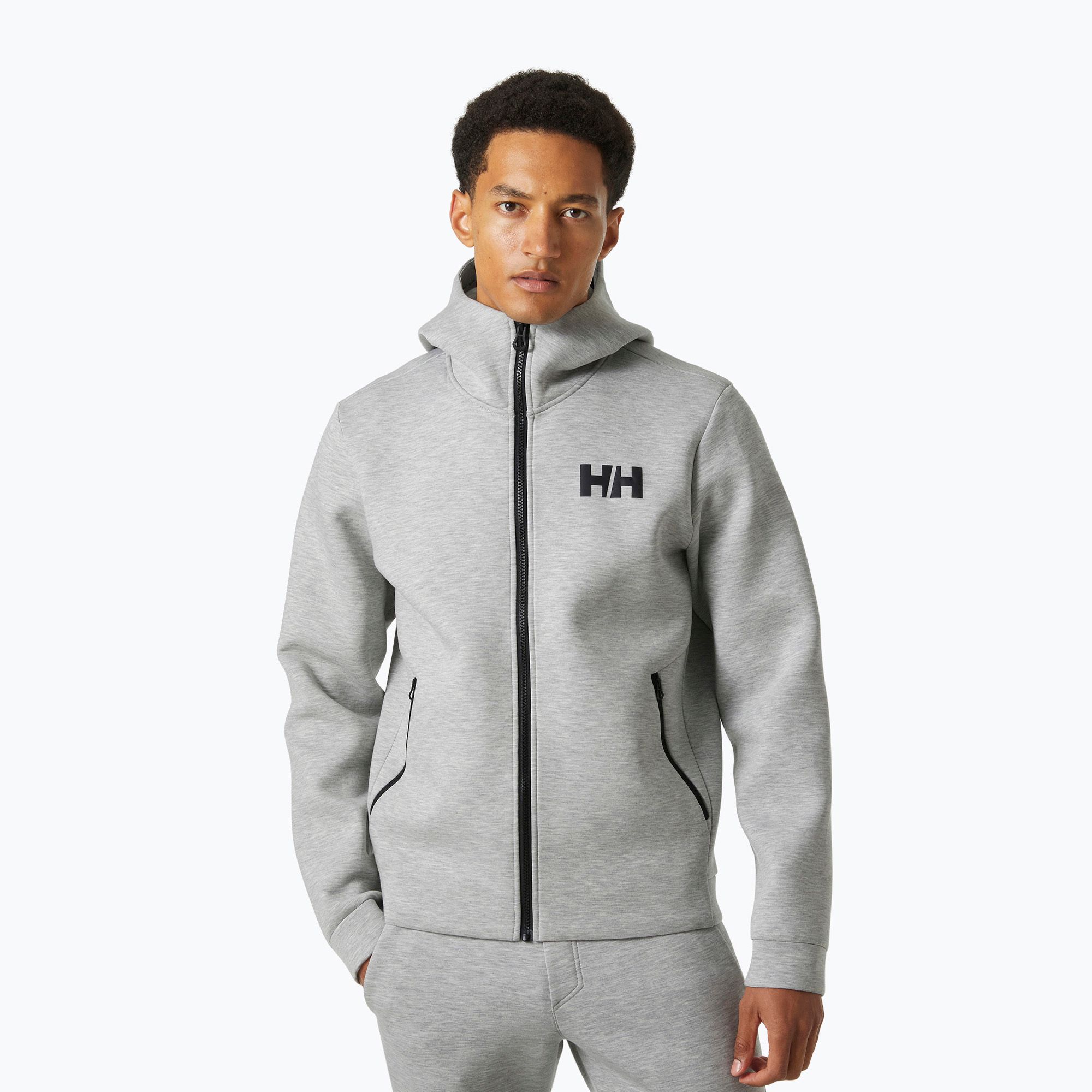 Bluza żeglarska męska Helly Hansen HP Ocean 2.0 grey/melange 