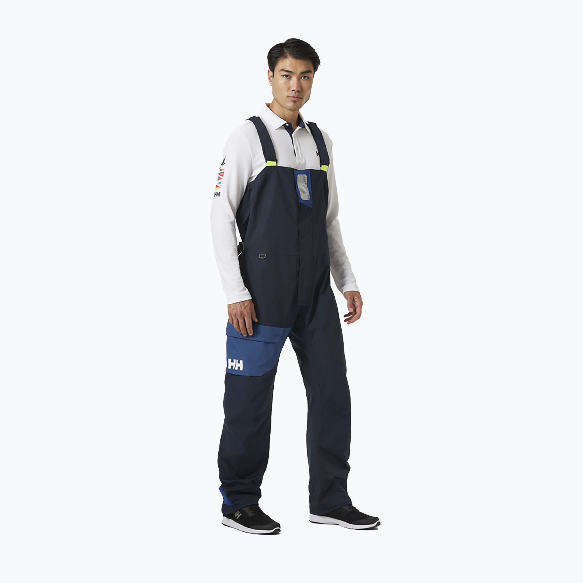 Spodnie żeglarskie męskie Helly Hansen Newport Coastal Bib navy 