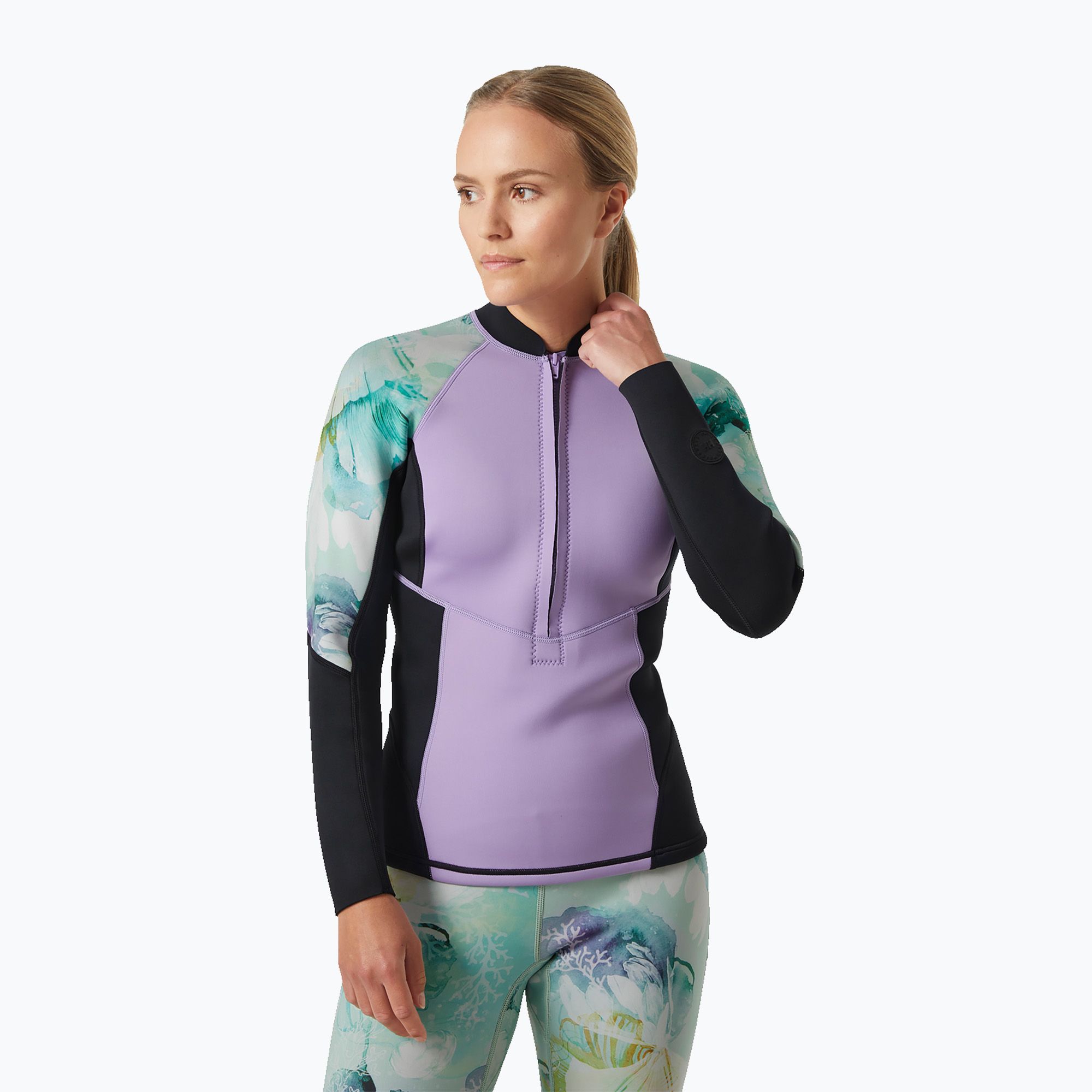 Kurtka neoprenowa damska Helly Hansen Waterwear 2.0 2 mm jade esra 