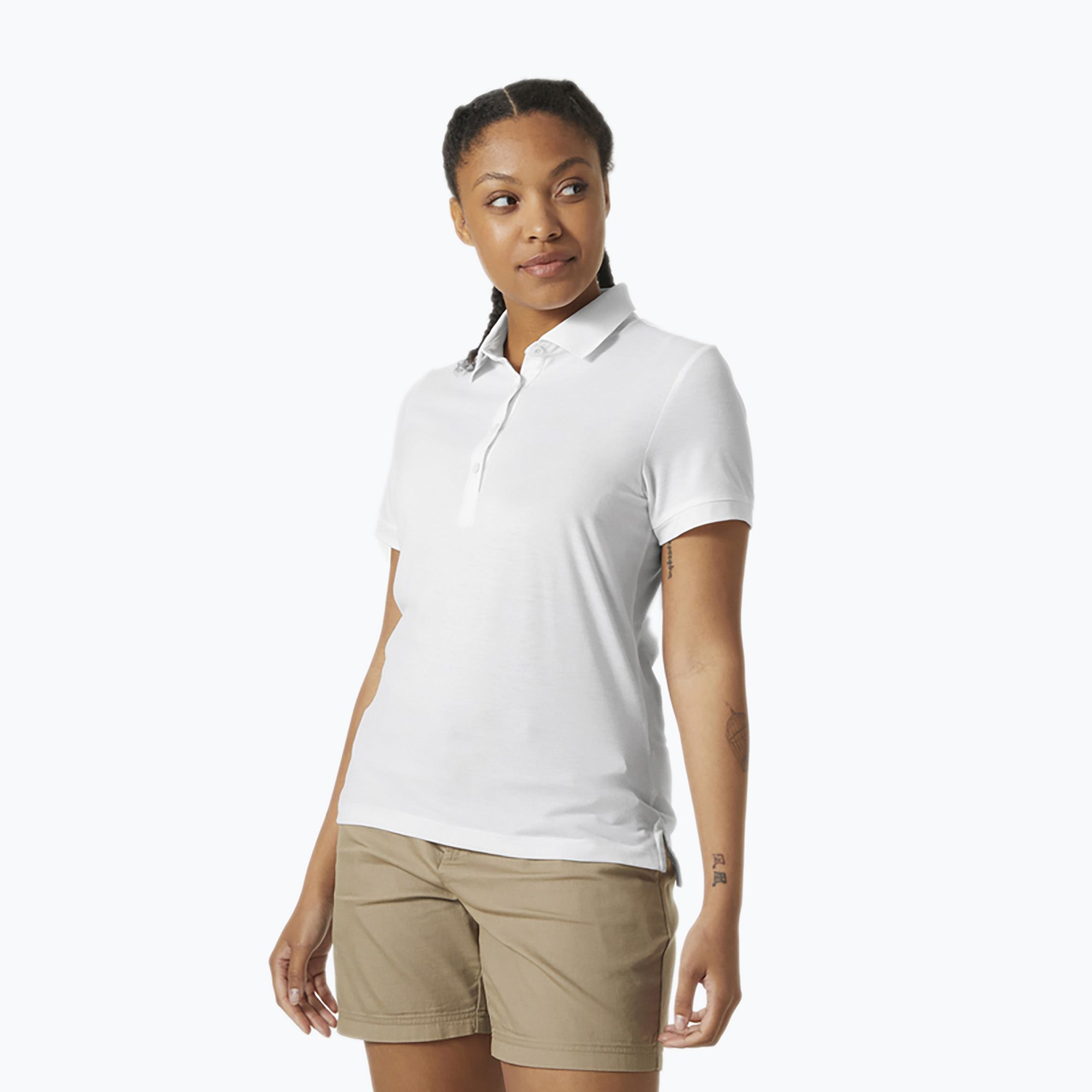 Koszulka polo damska Helly Hansen Siren Polo white 
