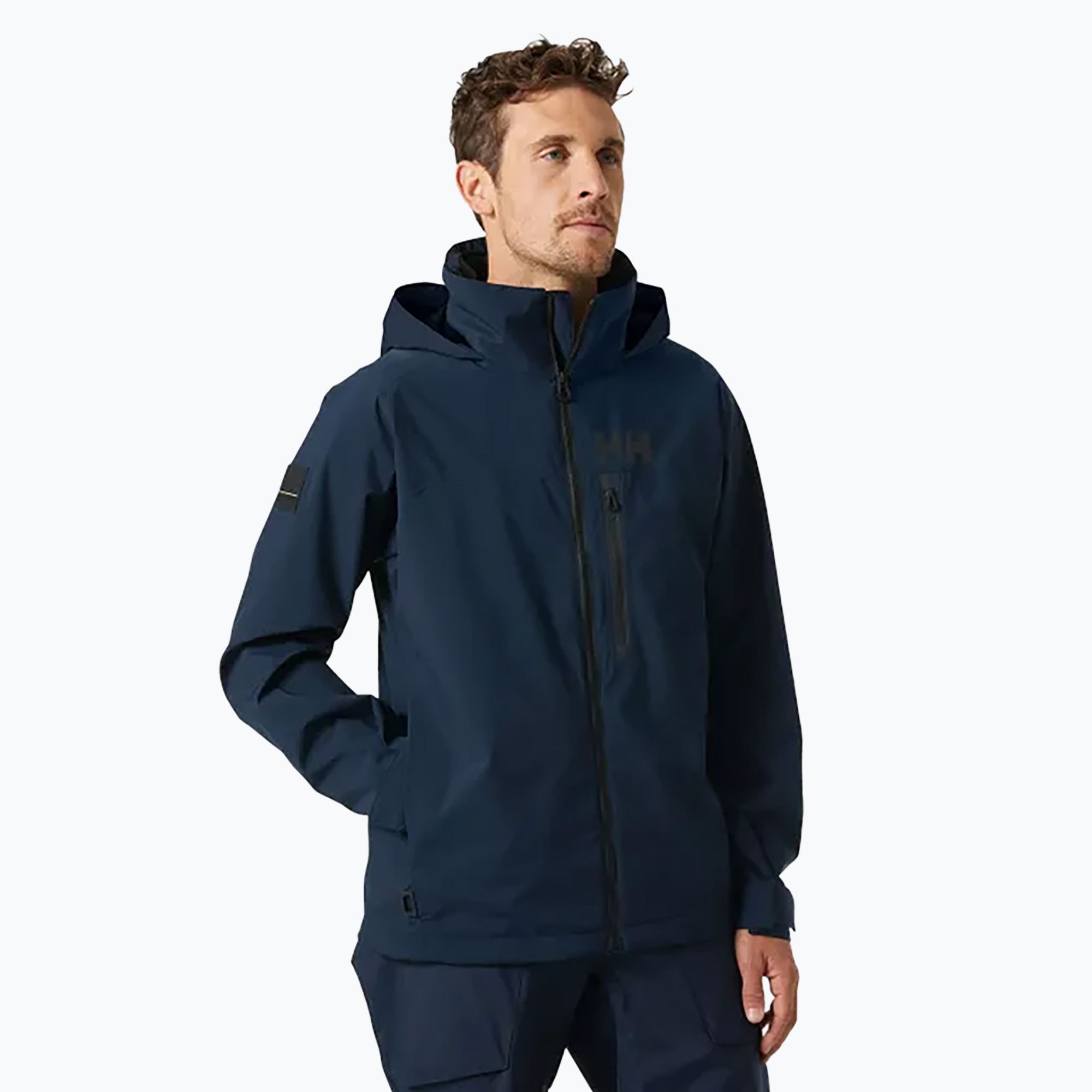 Kurtka żeglarska męska Helly Hansen HP Racing Hooded navy 
