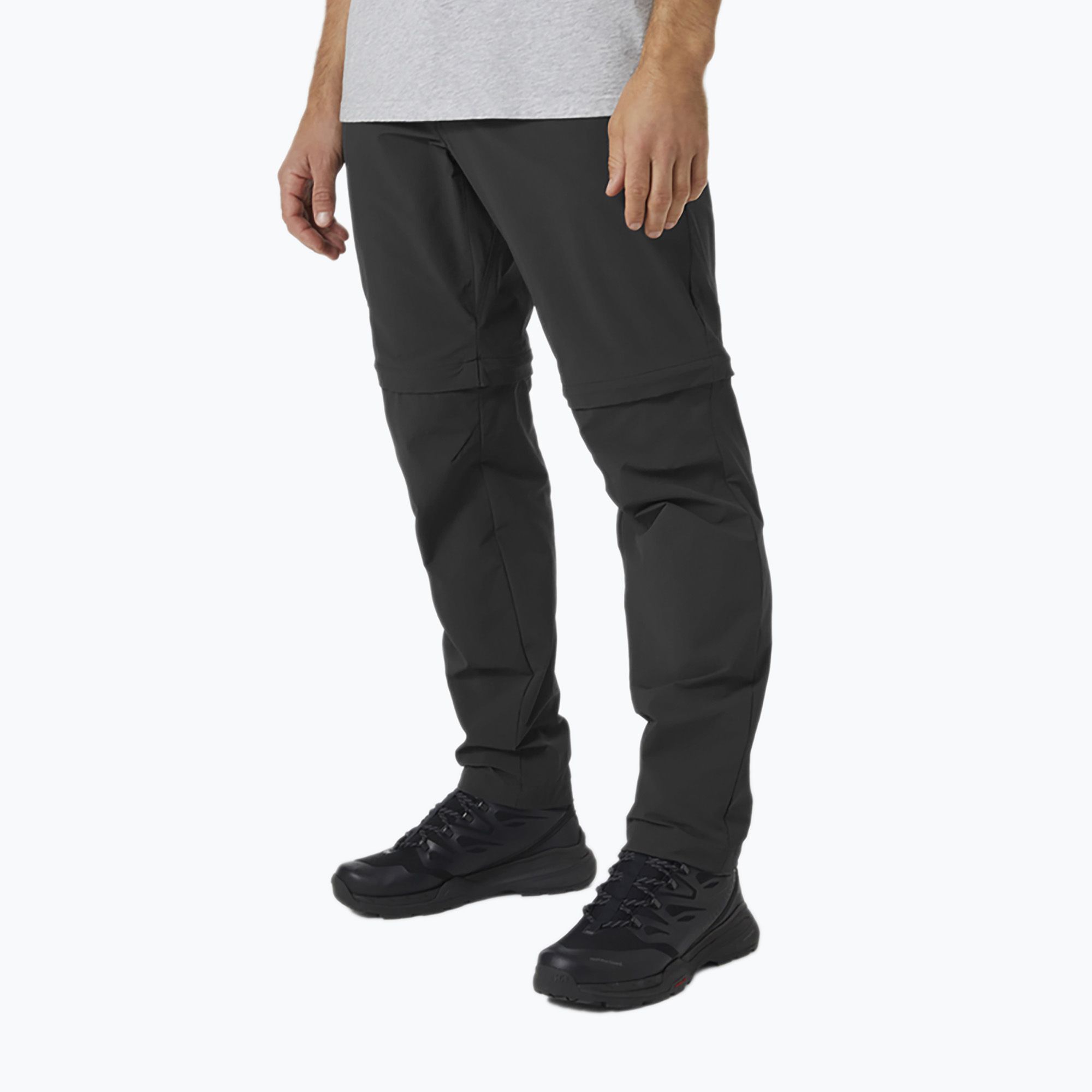 Spodnie softshell męskie Helly Hansen Brono Softshell Zip Off ebony 