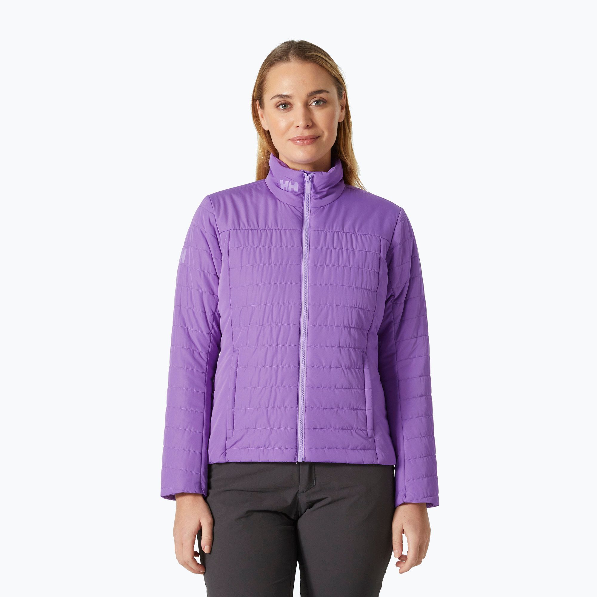 Kurtka żeglarska damska Helly Hansen Crew Insulator 2.0 electric purple electric purple 