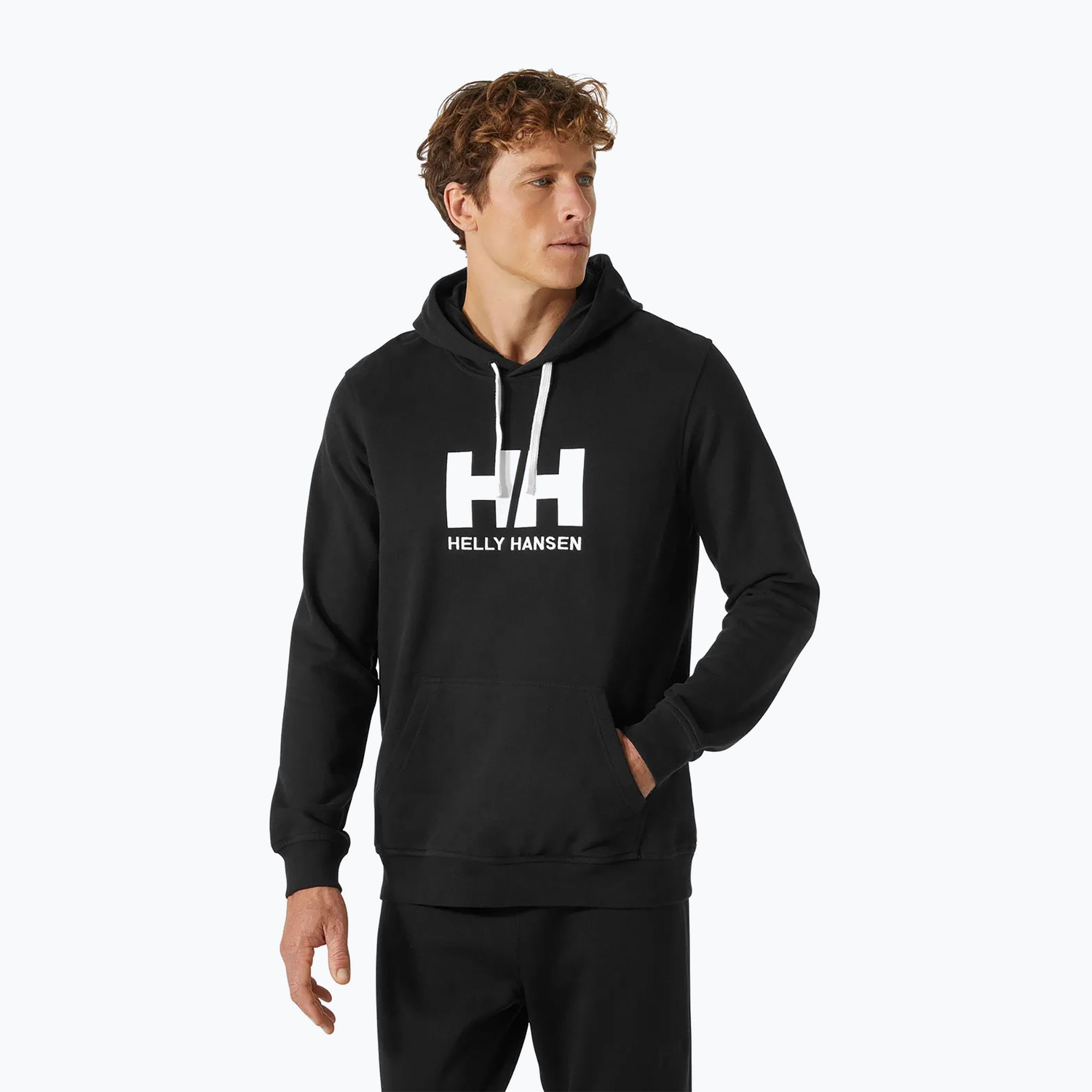 Bluza męska Helly Hansen HH Logo Hoodie black 