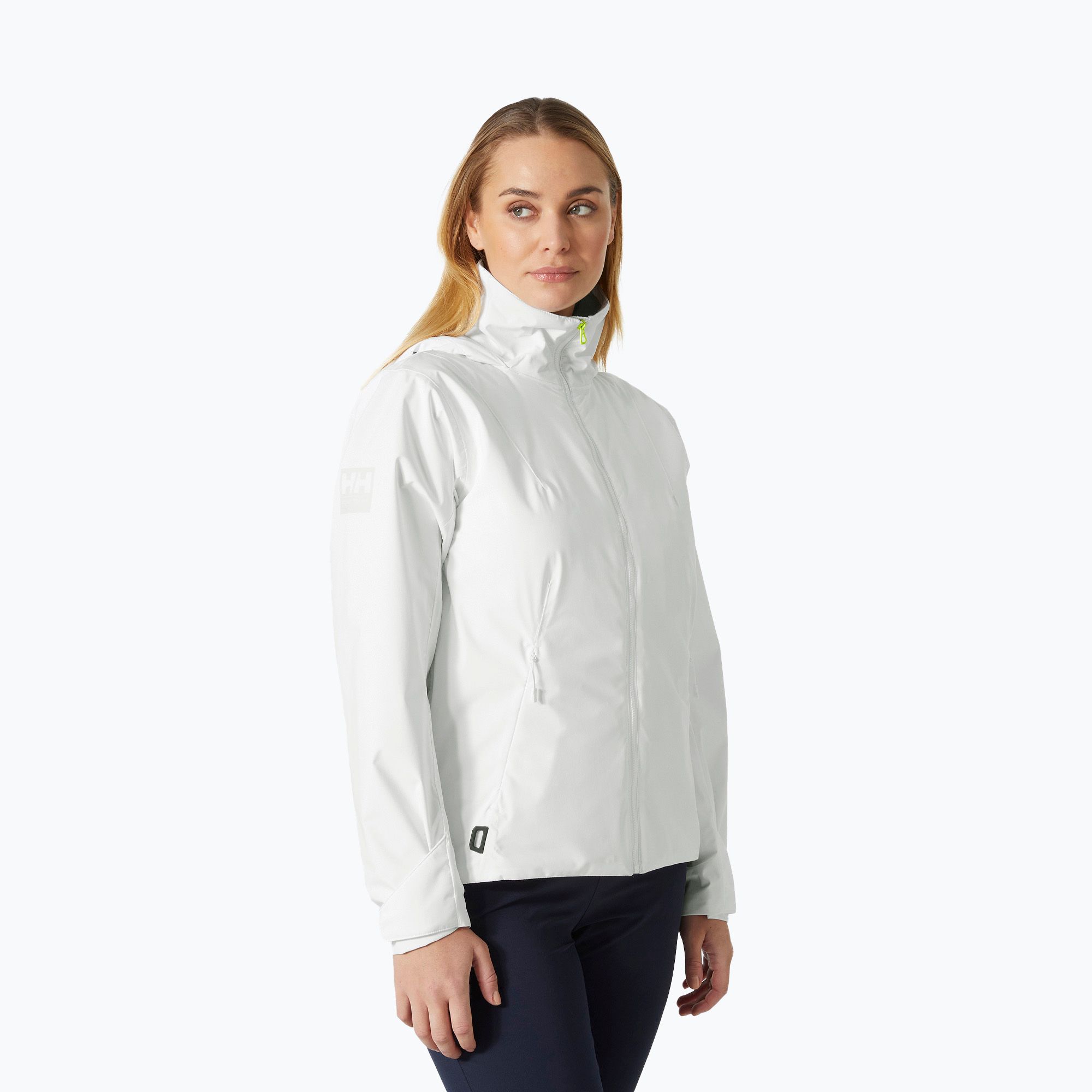 Kurtka żeglarska damska Helly Hansen HP Racing Lifaloft Hood white 