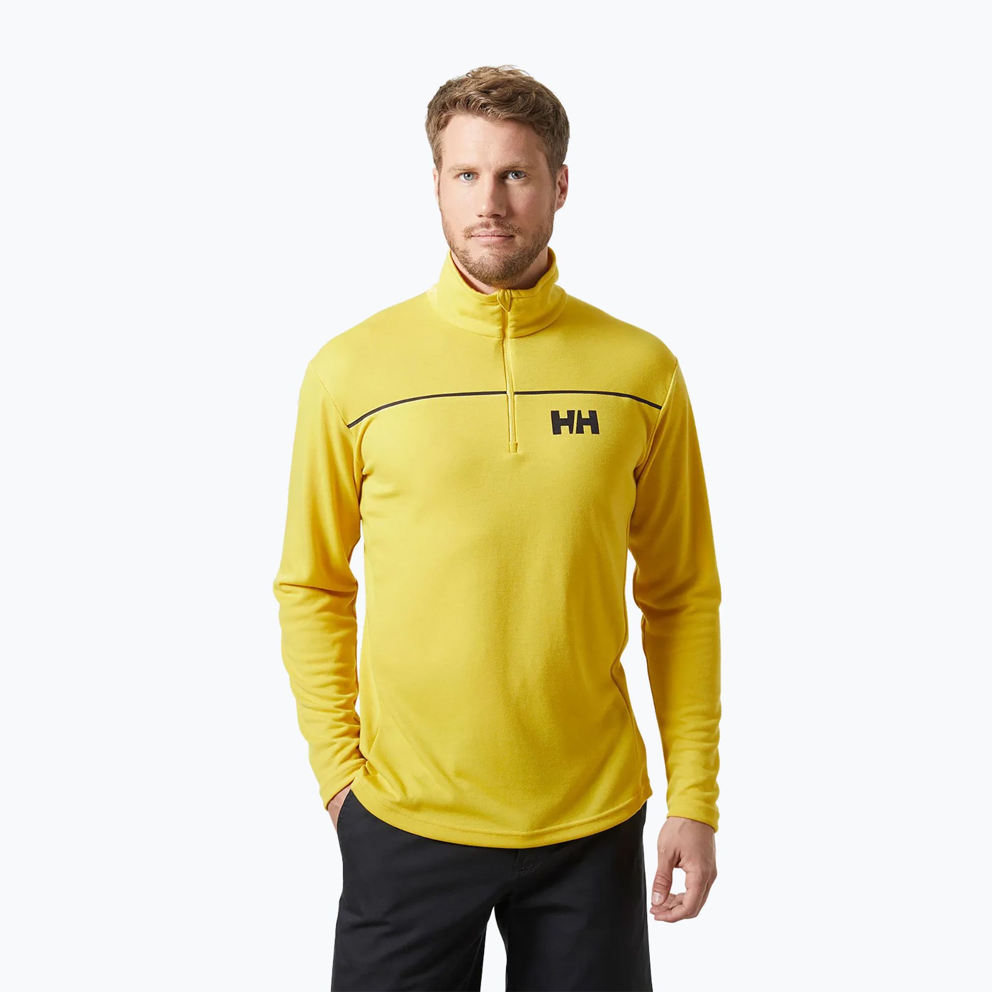 Bluza żeglarska męska Helly Hansen Hp 1/2 Zip Pullover gold rush 