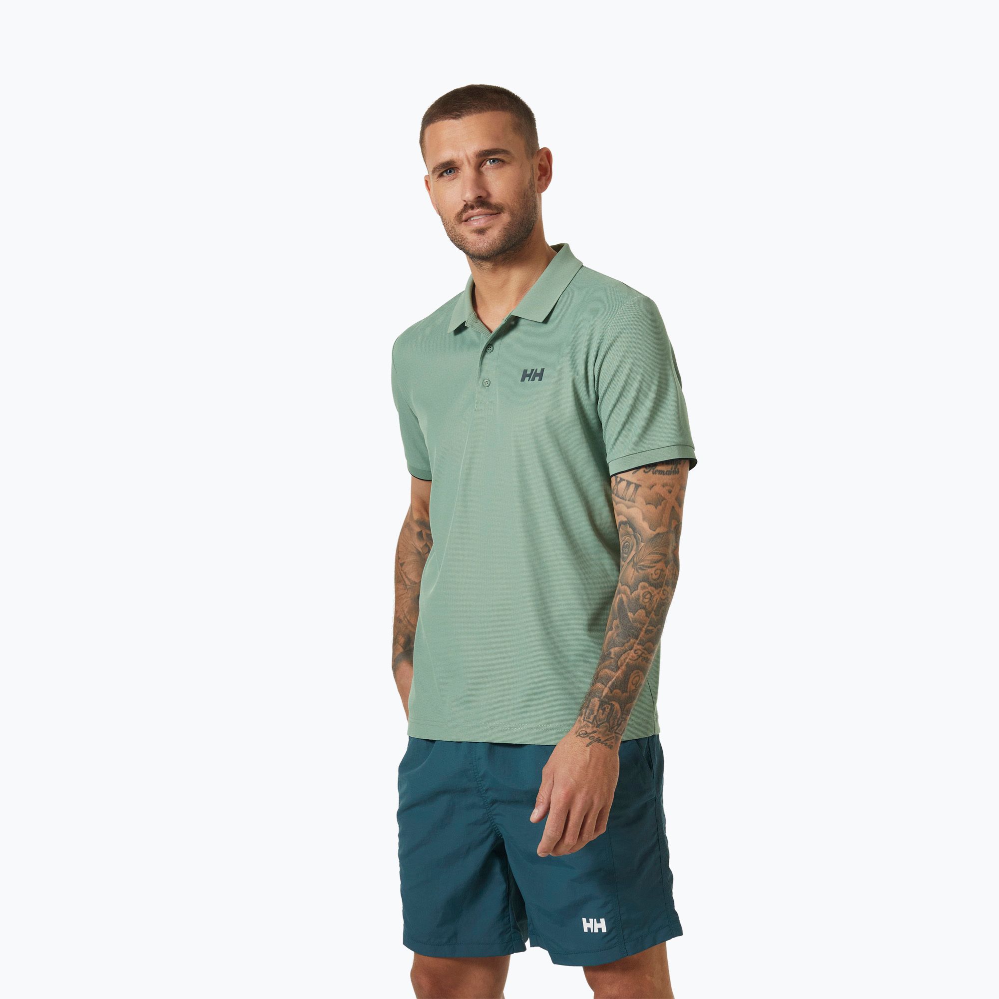 Koszulka polo męska Helly Hansen Ocean Polo cactus 