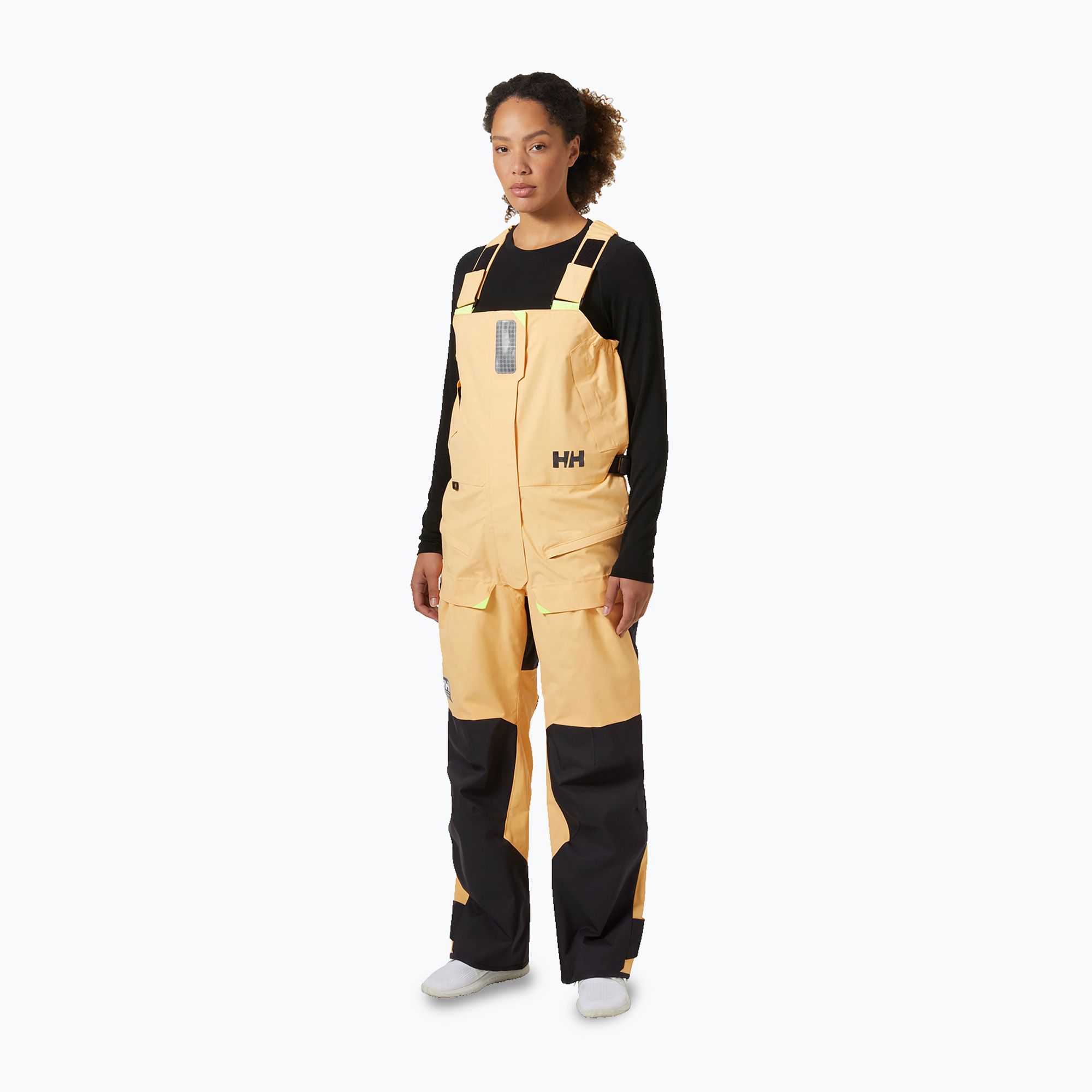 Spodnie żeglarskie damskie Helly Hansen Skagen Offshore Bib orange sorbet 