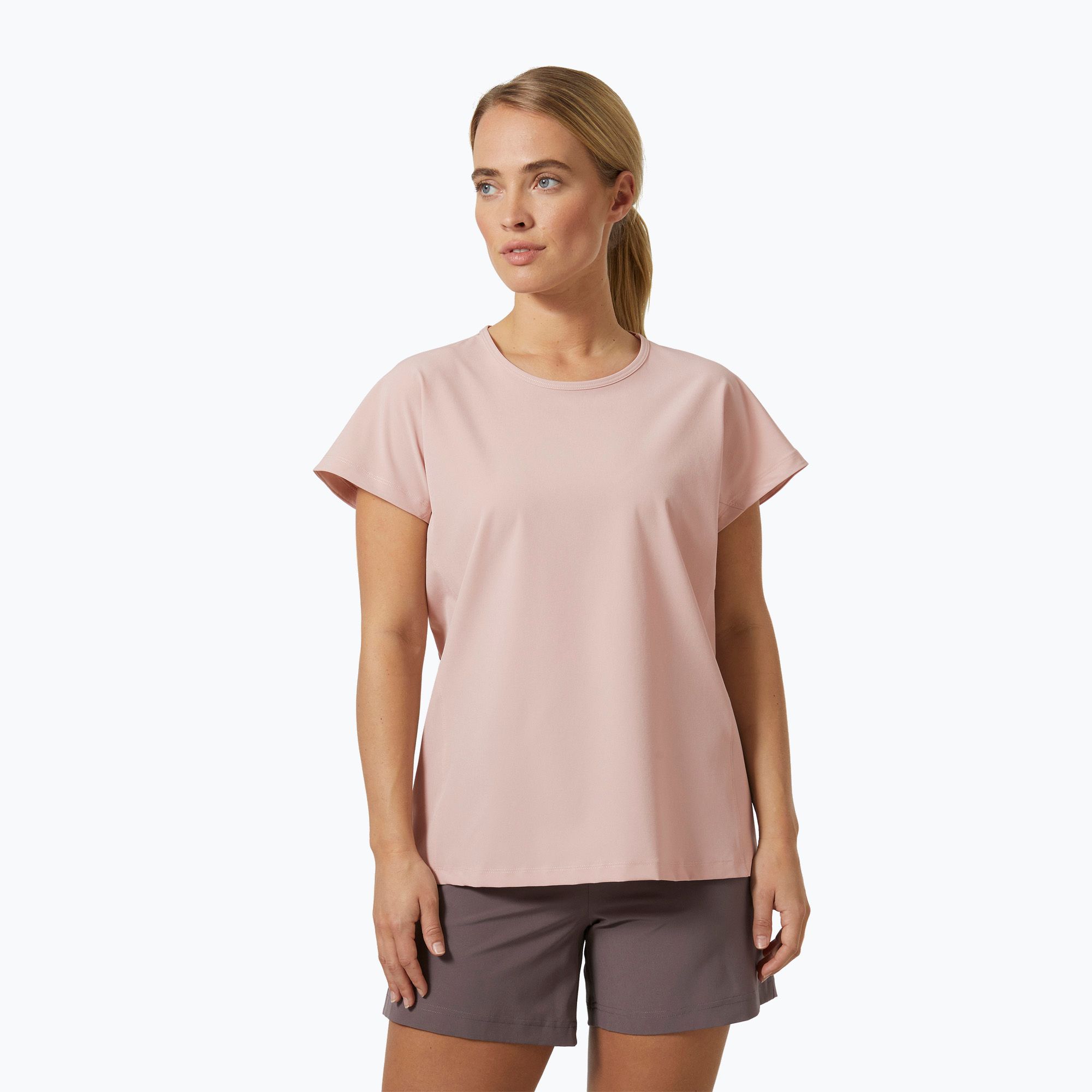 Koszulka damska Helly Hansen Thalia Summer Top pink cloud 