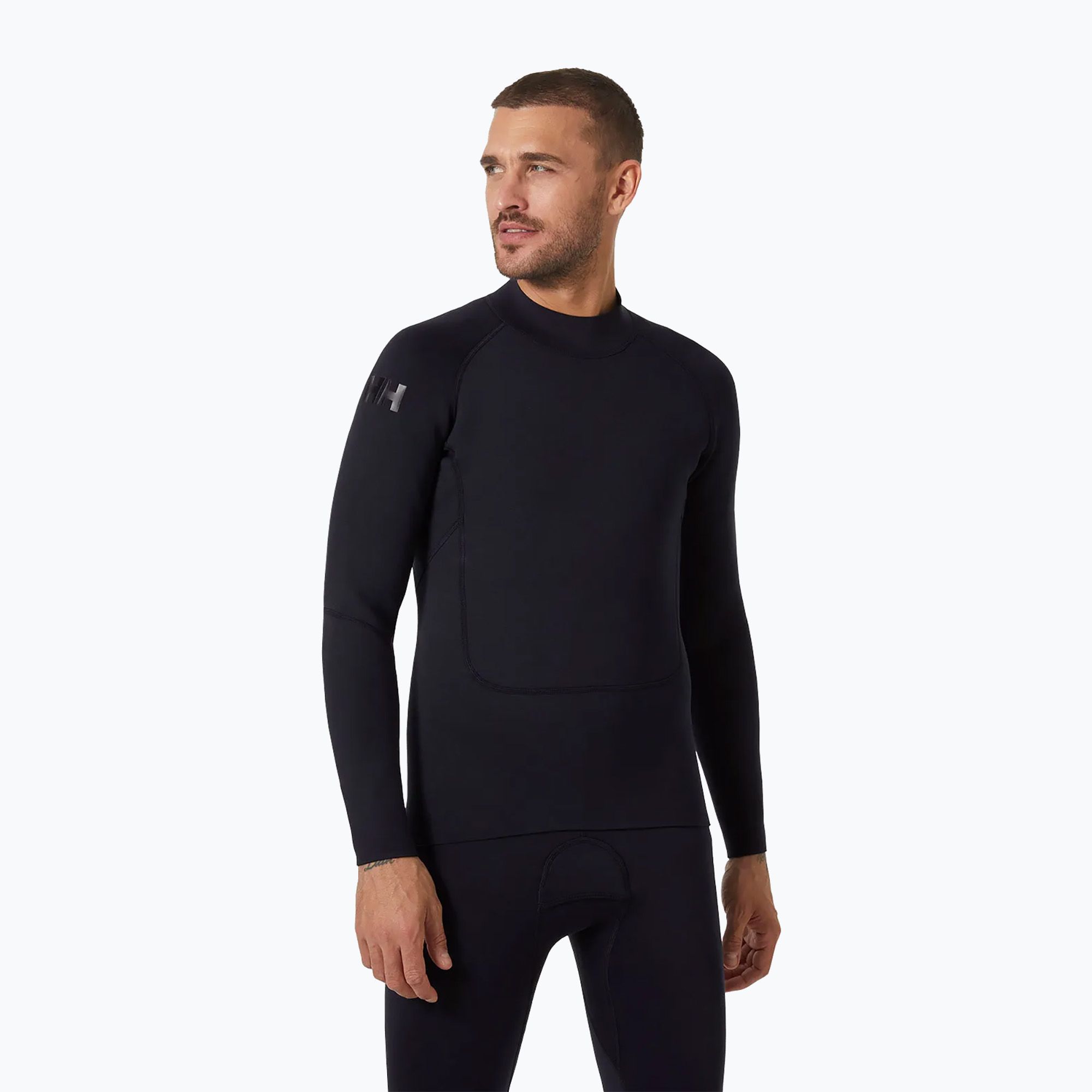 Bluza neoprenowa męska Helly Hansen Waterwear Top 2.0 black 