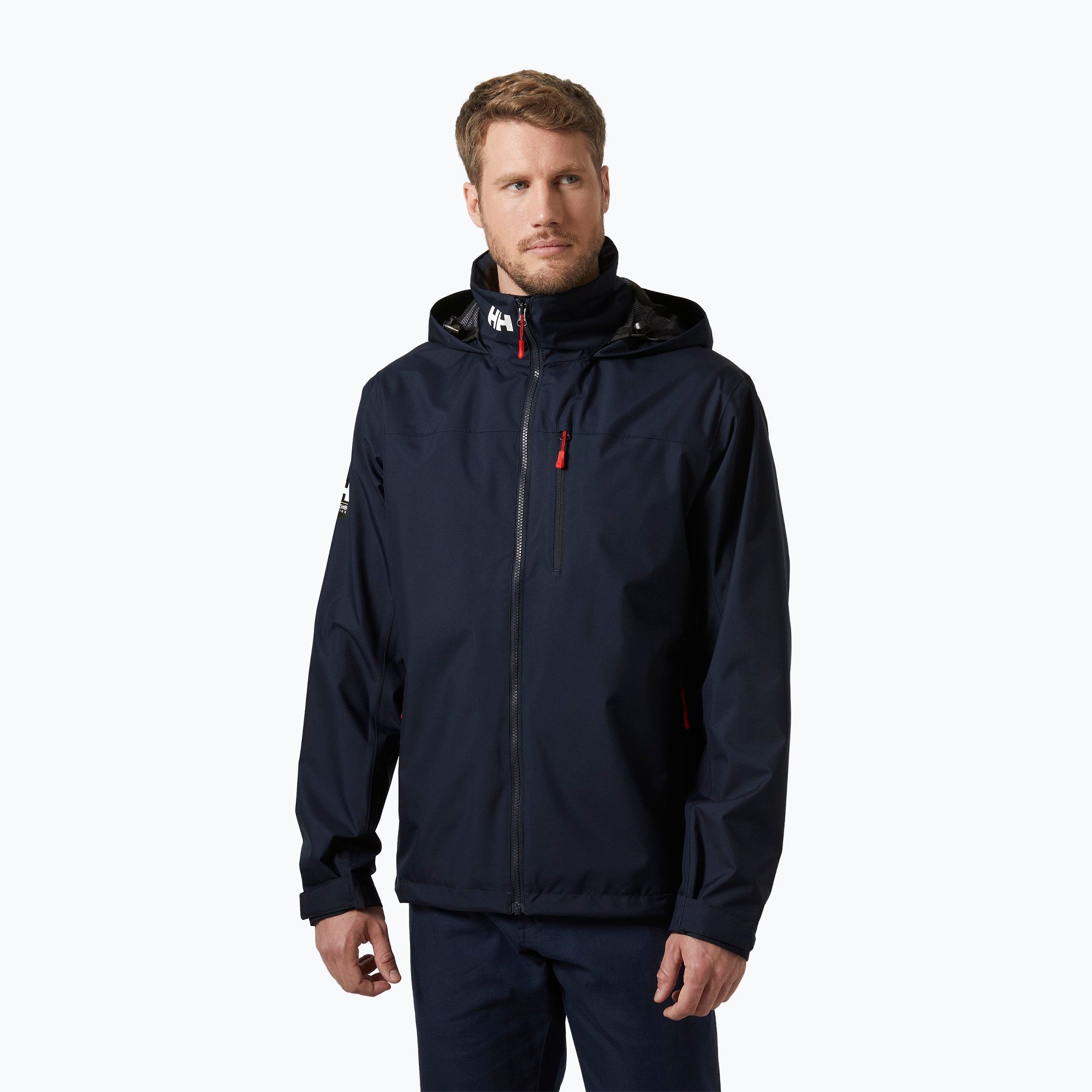 Kurtka żeglarska męska Helly Hansen Crew Hooded 2.0 navy 