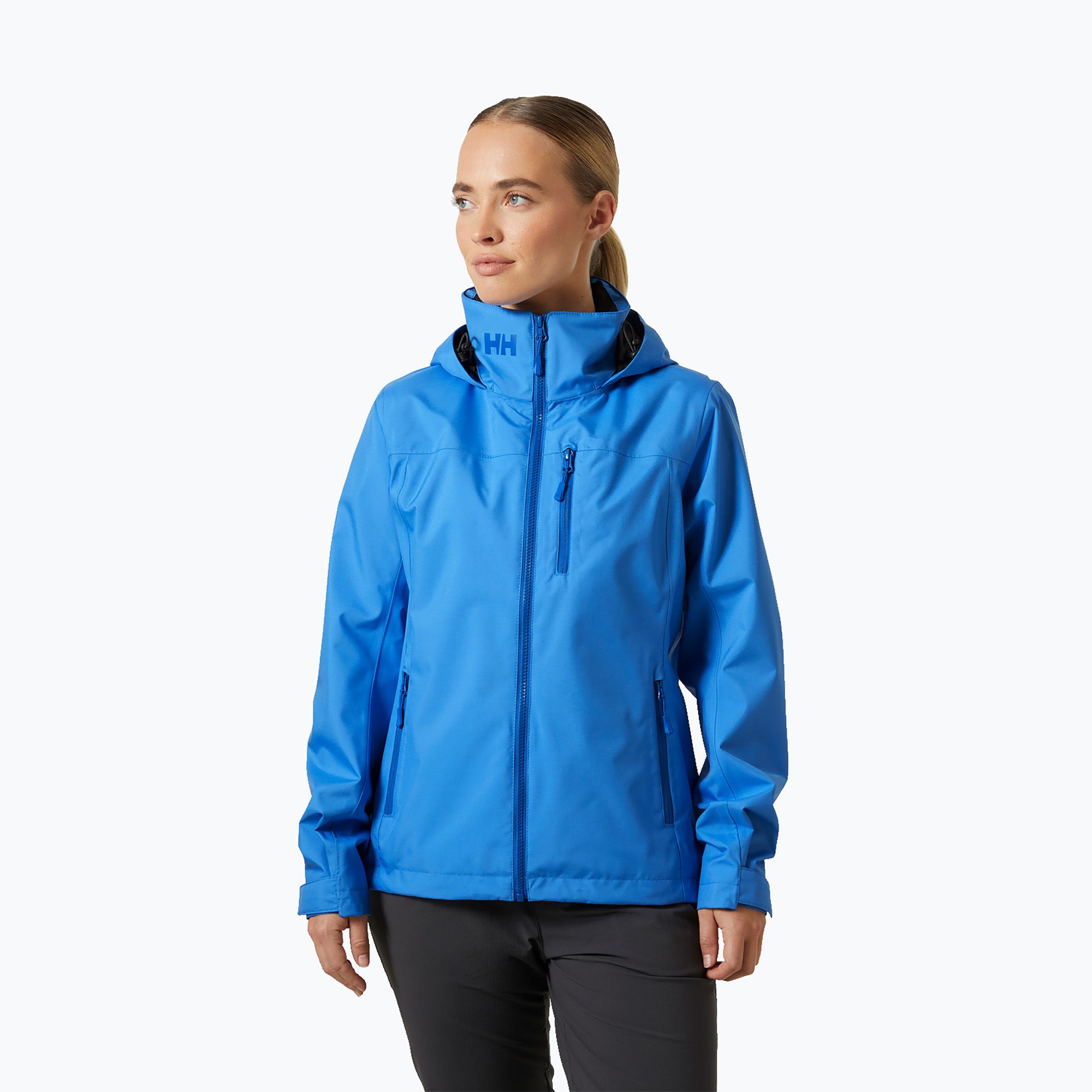 Kurtka żeglarska damska Helly Hansen Crew Hooded 2.0 ultra blue 